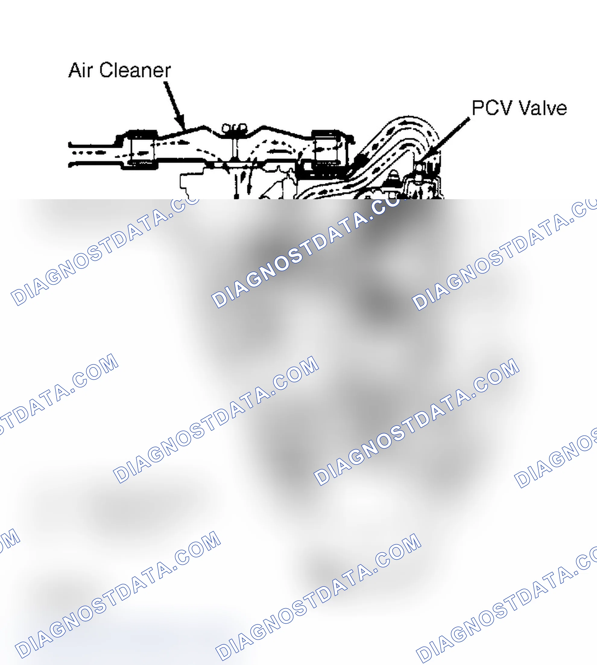 Scheme 5: Crankcase Ventilation System (Tercel & Corolla)