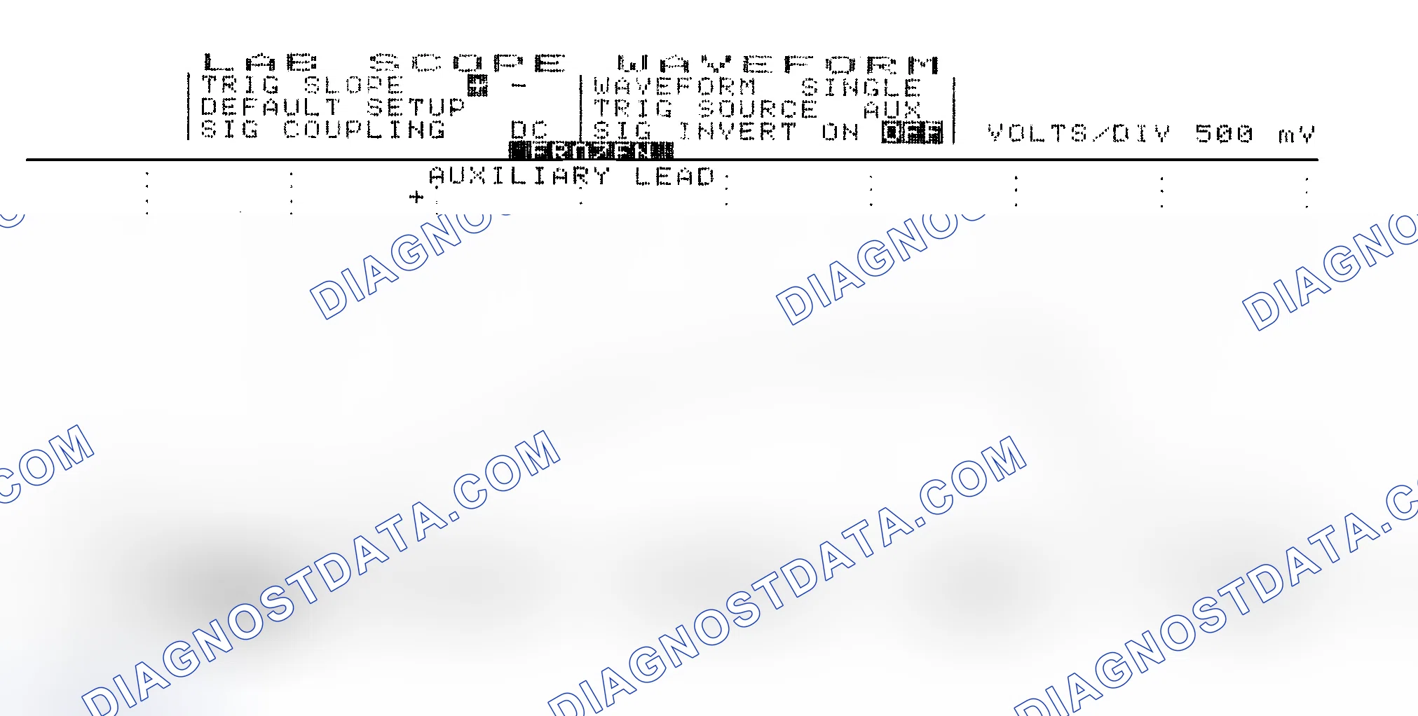 Scheme 14: Single Injector w/Excessive Current Flow - Current Pattern