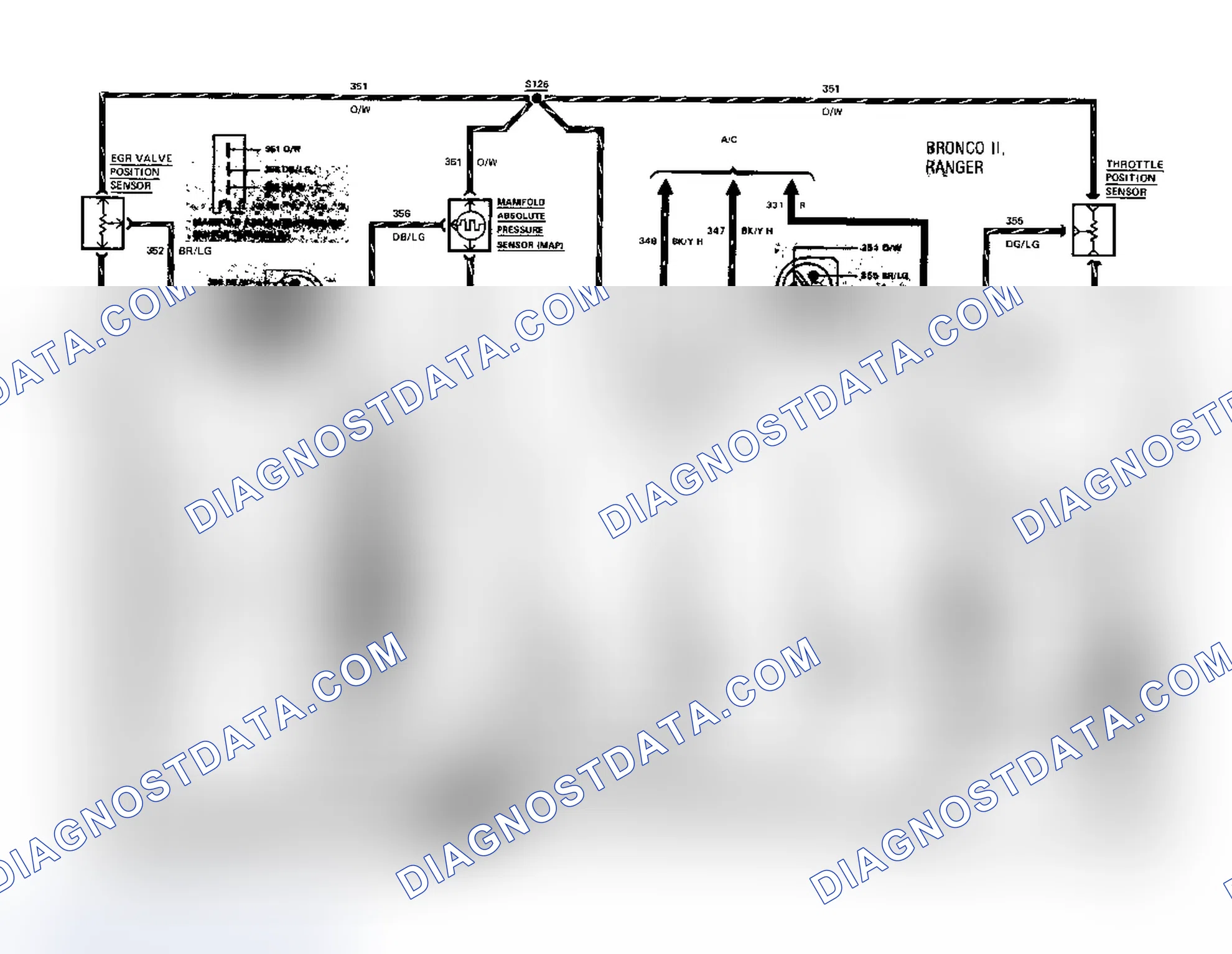 Scheme 135: 2.3L EFI EEC-IV Wiring Diagram (3 of 3)