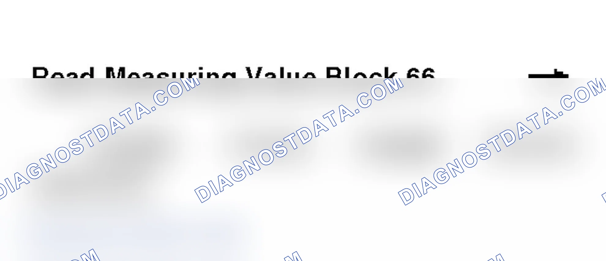 Scheme 370: VAG 1551 Scan Tool Display - Read Measuring Value Block 66 - Cruise Control