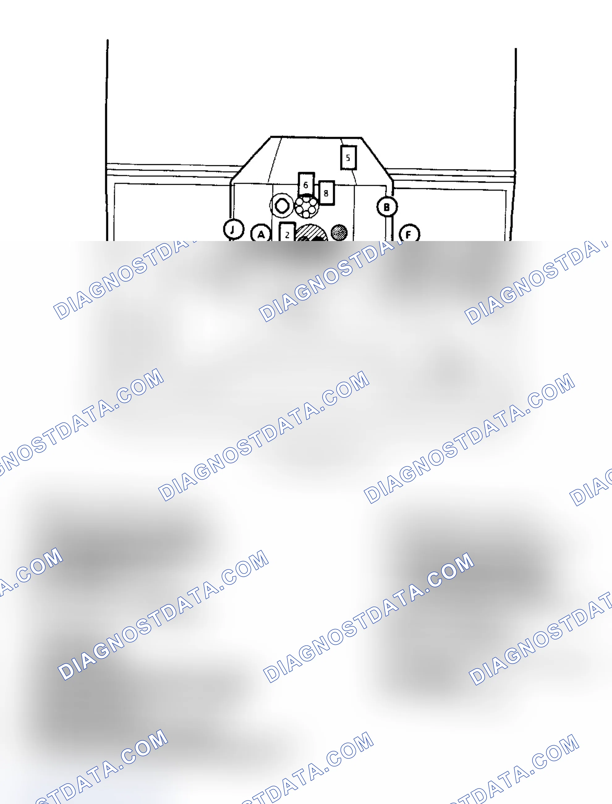 Scheme 150: Component Locations for "P" Series 5.7L