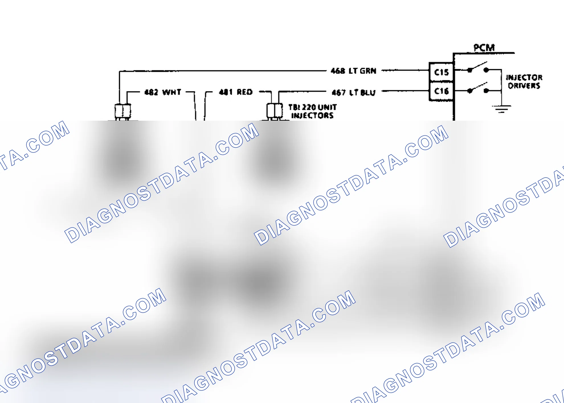 Scheme 49: Code 42 Schematic (All W/O 4L80-E Trans. Except 2.5L, 3.1L & 4.3L Turbo) Electronic Spark Timing