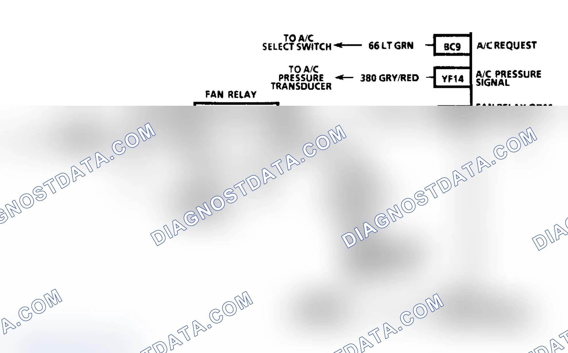 Scheme 478: Chart C12B, Schematic, No Cooling Fan (3.3L "N" Body)