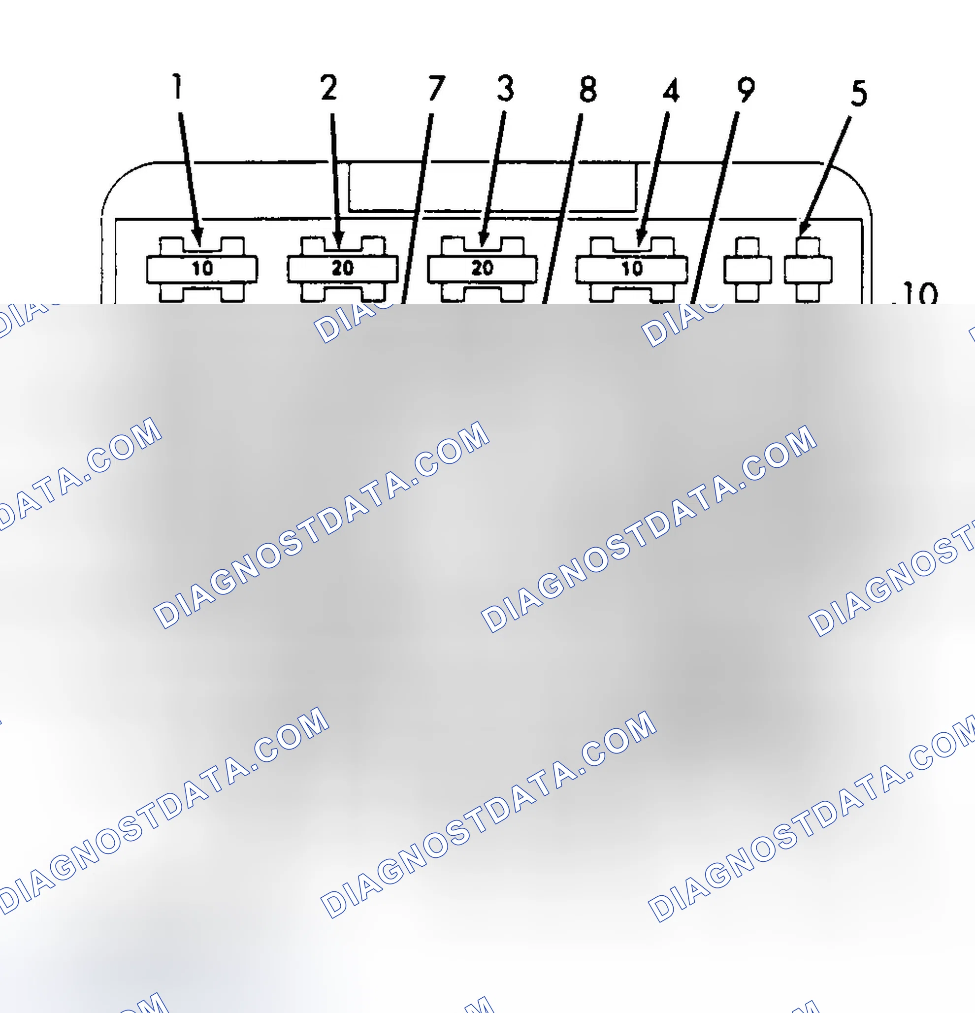 Scheme 2: FUSE PANEL IDENTIFICATION (1992-96 ACHIEVA)