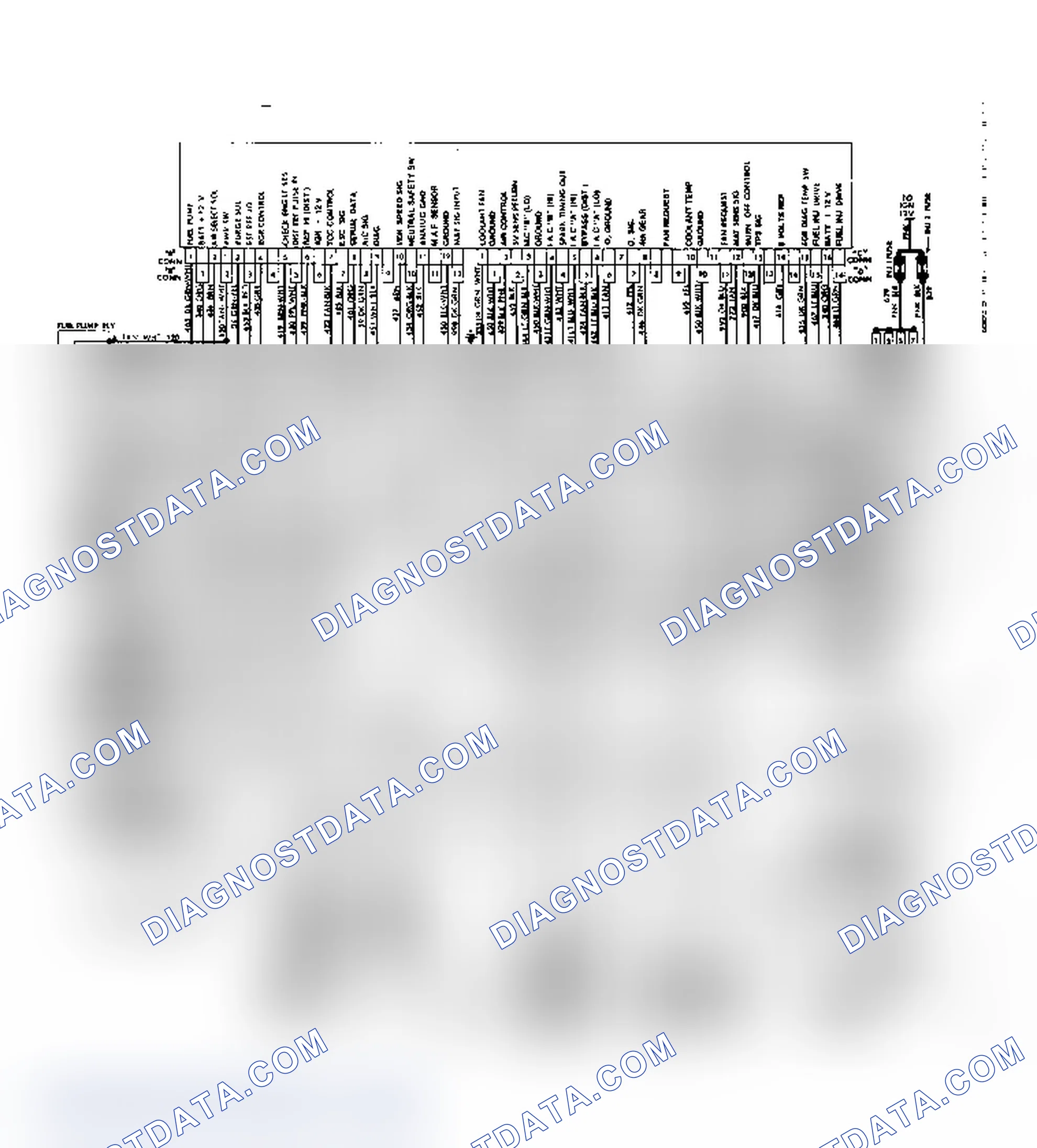 Scheme 597: 5.0L PFI CCC Wiring Diagram
