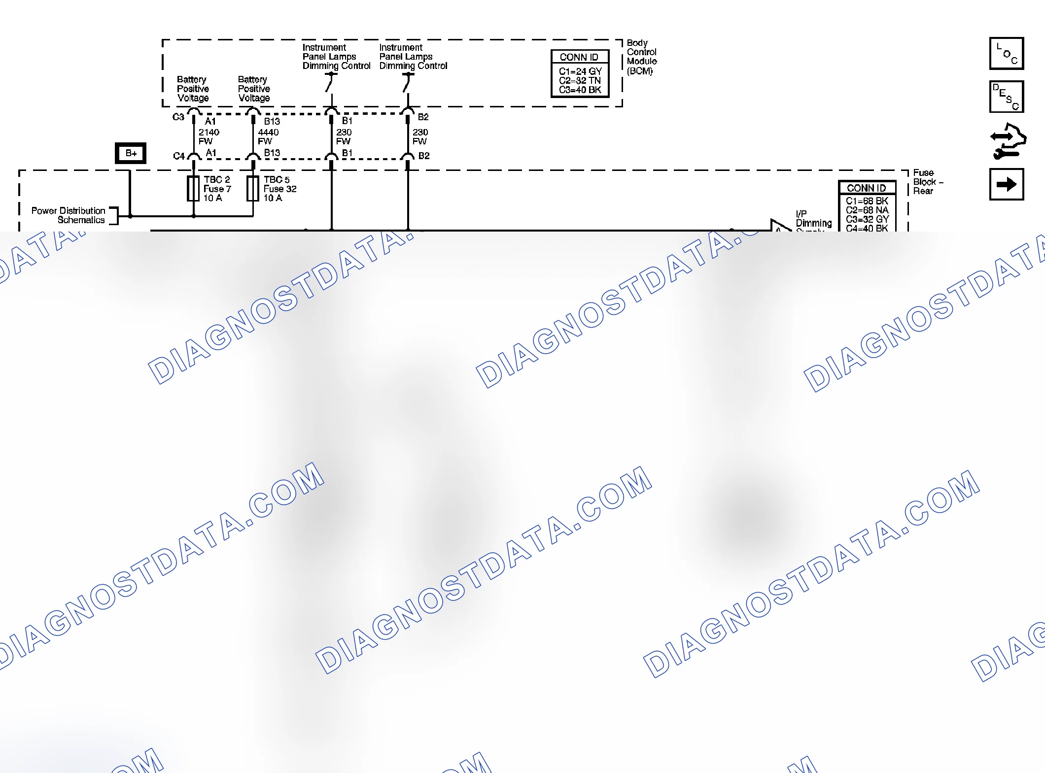 Scheme 17: Interior Lights Dimming Schematics