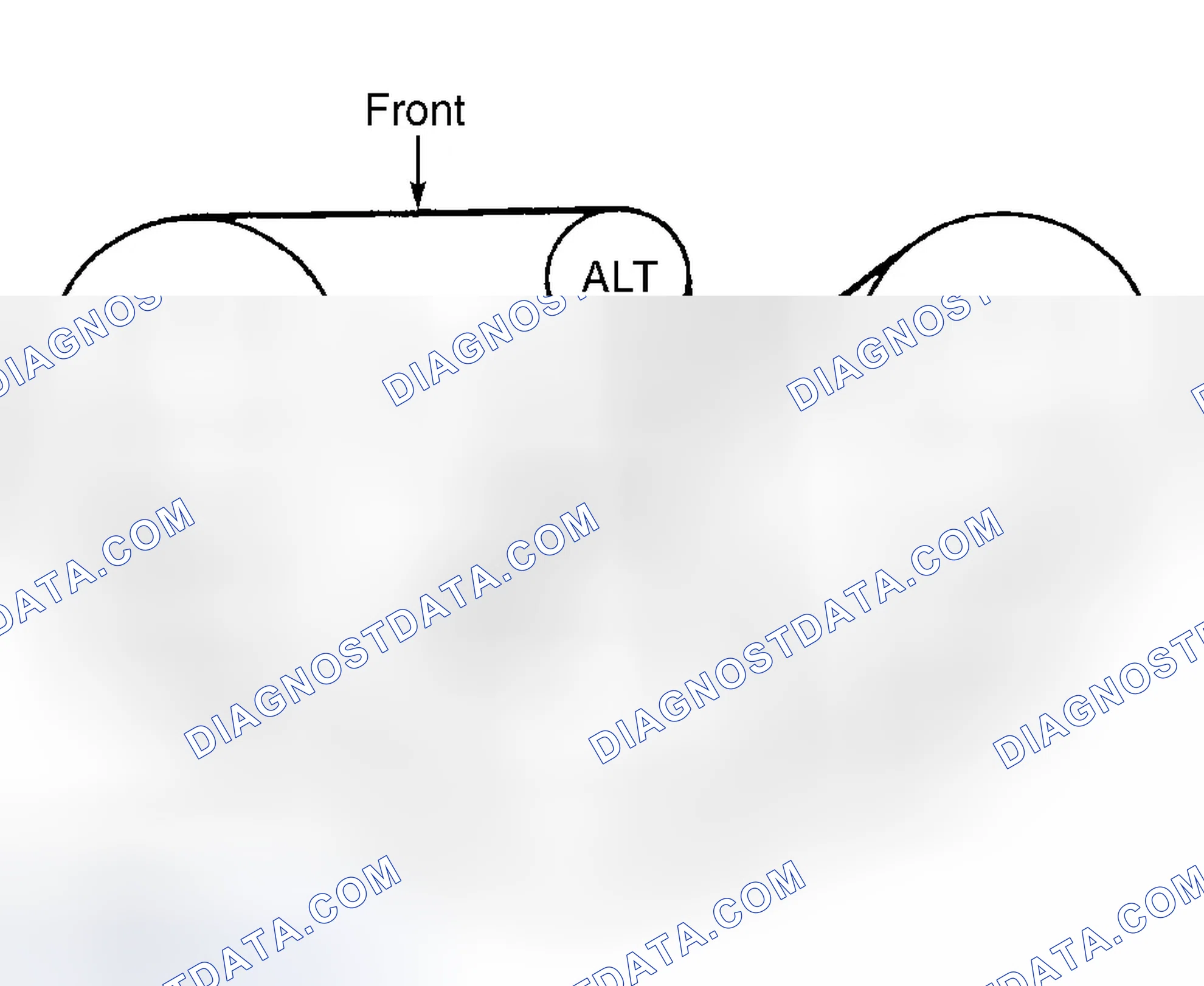 Scheme 2: DRIVE BELT ROUTING (SVX)