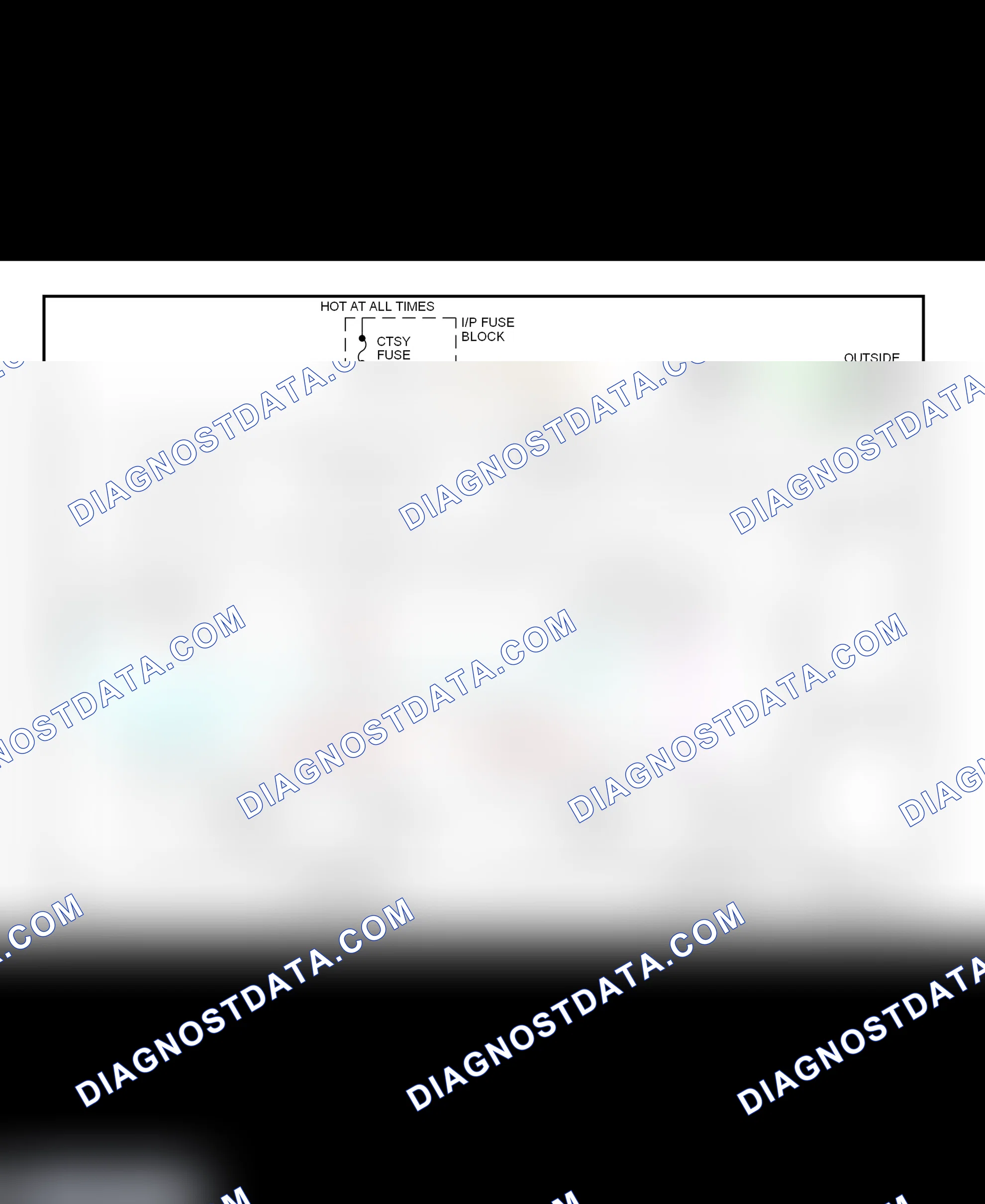 Scheme 1: Power Mirror Wiring Diagram
