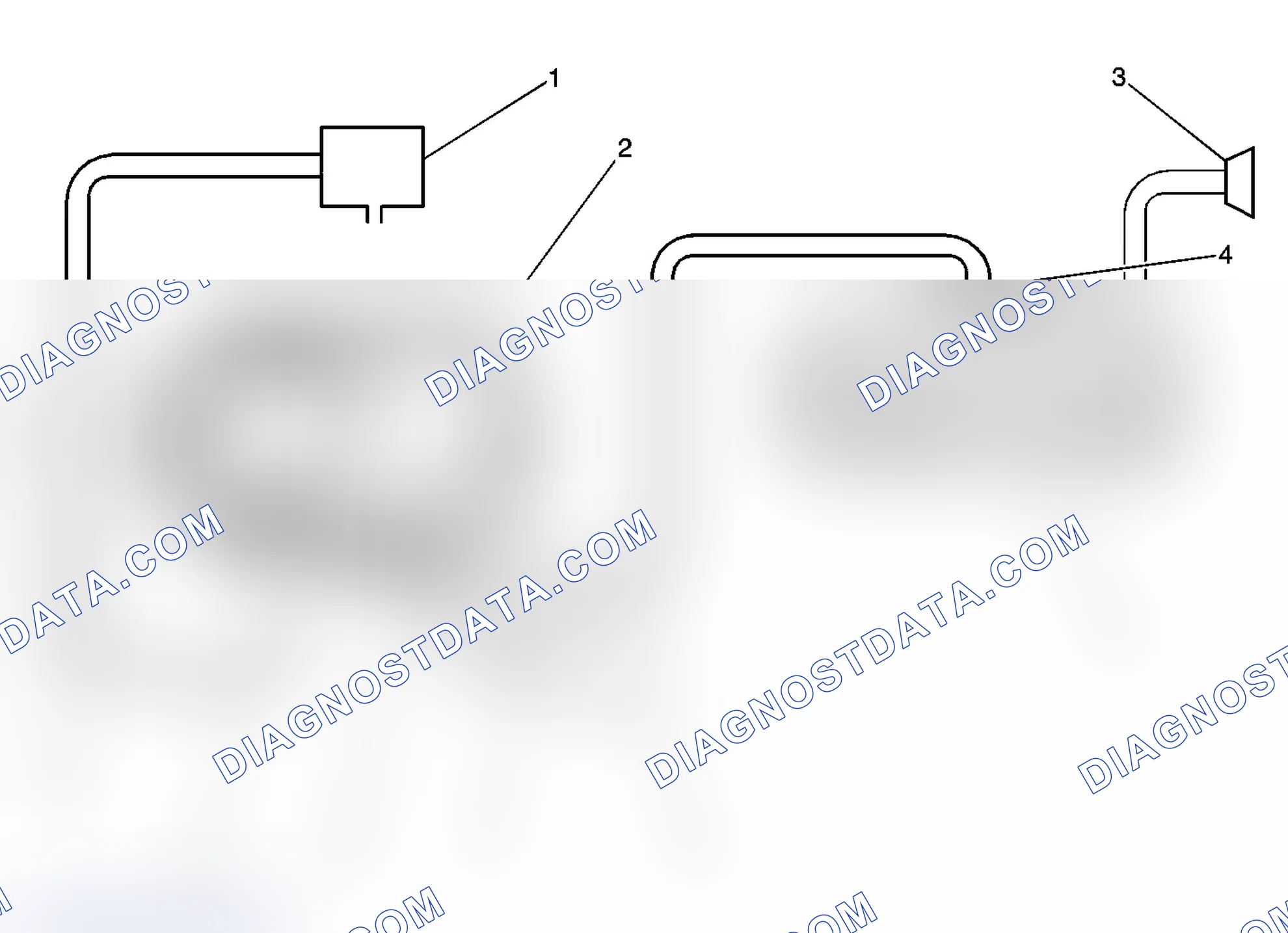 Scheme 421: Evaporative Emissions (EVAP) Hose Routing Diagram