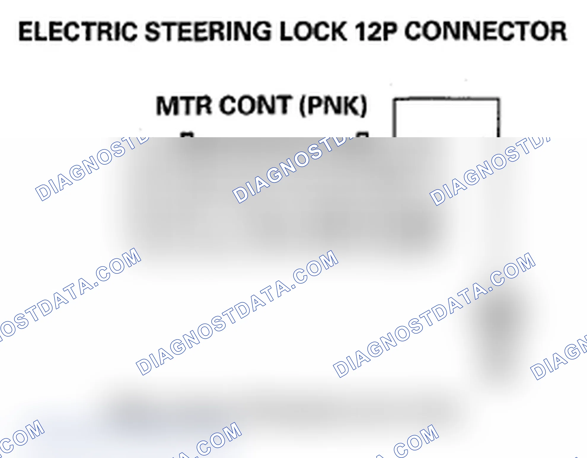 Scheme 60: DTC B1632: MTR CONT Signal Error; DTC B1927: MTR CONT Signal Error