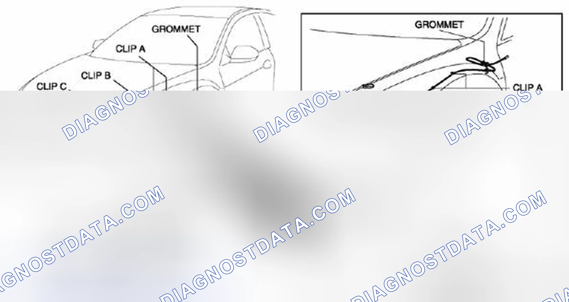Scheme 43: HOOD RELEASE CABLE REMOVAL/INSTALLATION