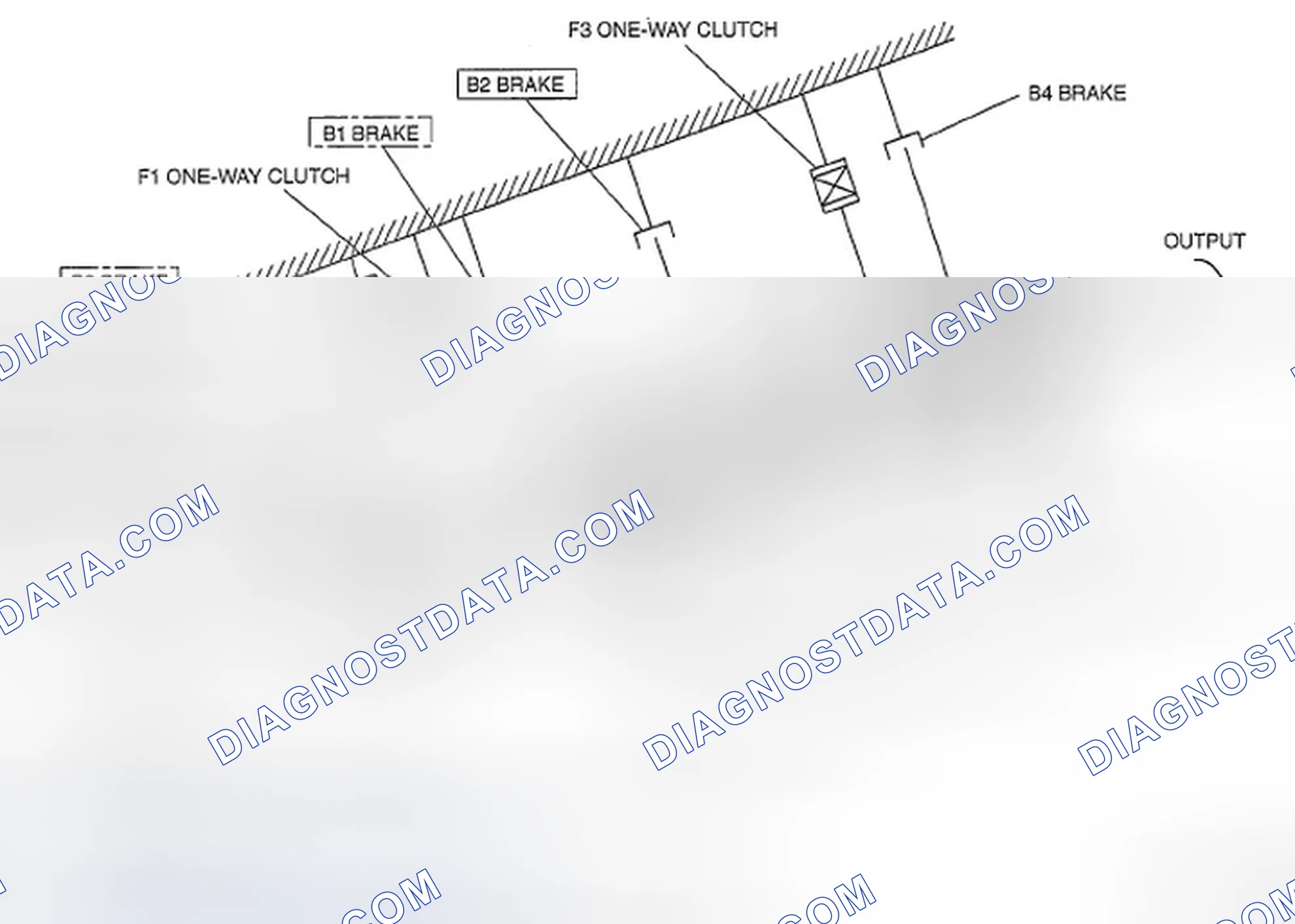 Scheme 231: Automatic Transmission Powerflow Structure (6GR) (1 Of 2)