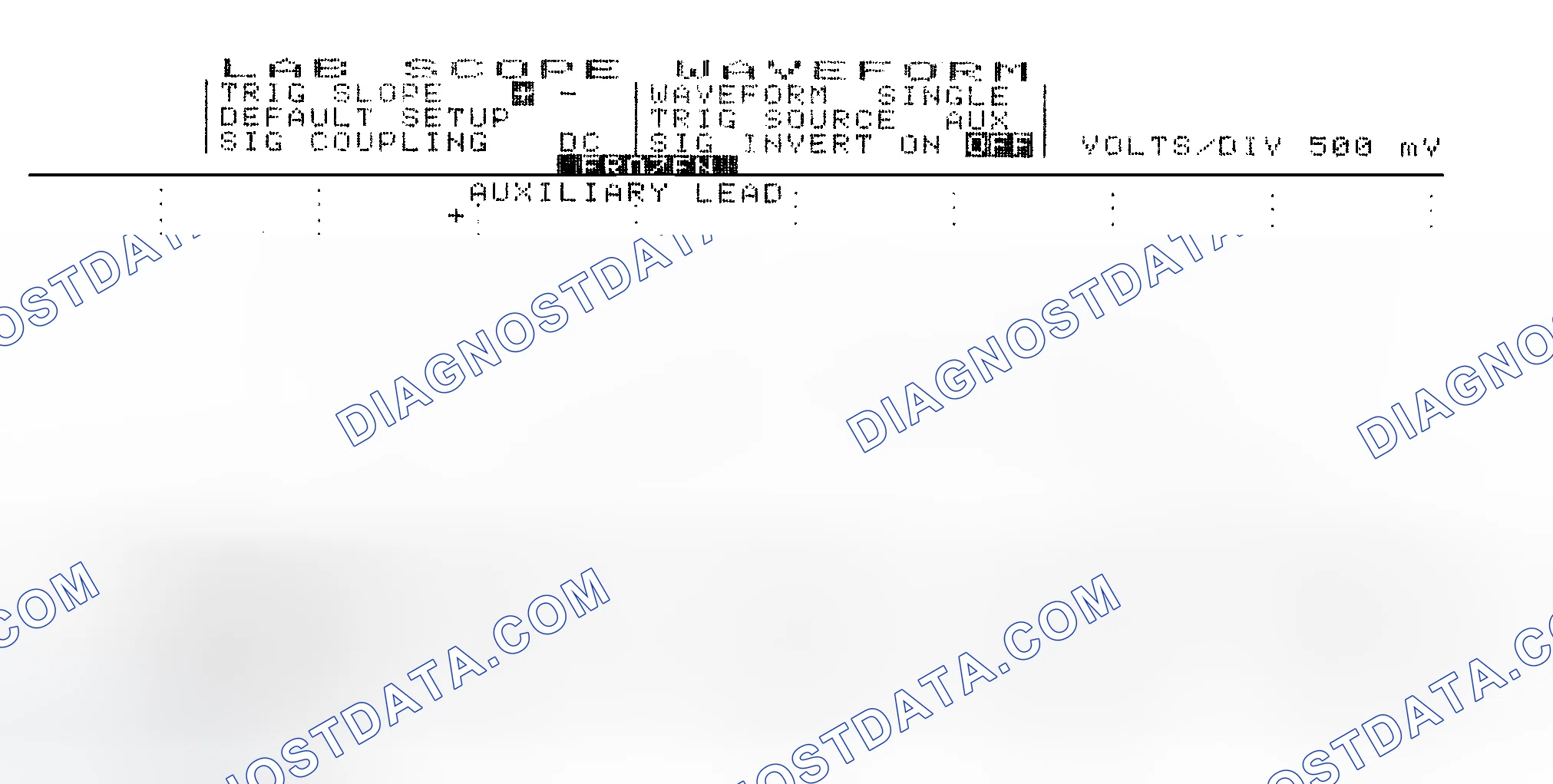 Scheme 14: Single Injector w/Excessive Current Flow - Current Pattern