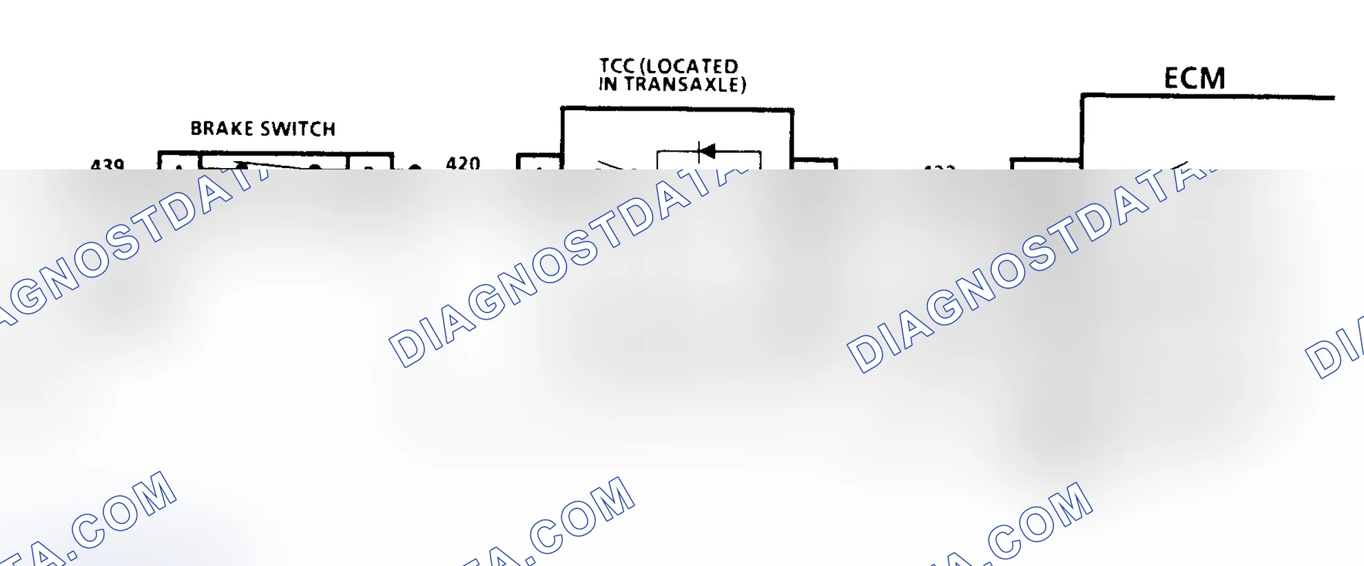 Scheme 228: CHART C-8A, 3T40 TORQUE CONVERTER CLUTCH, 3.3L PFI N BODY