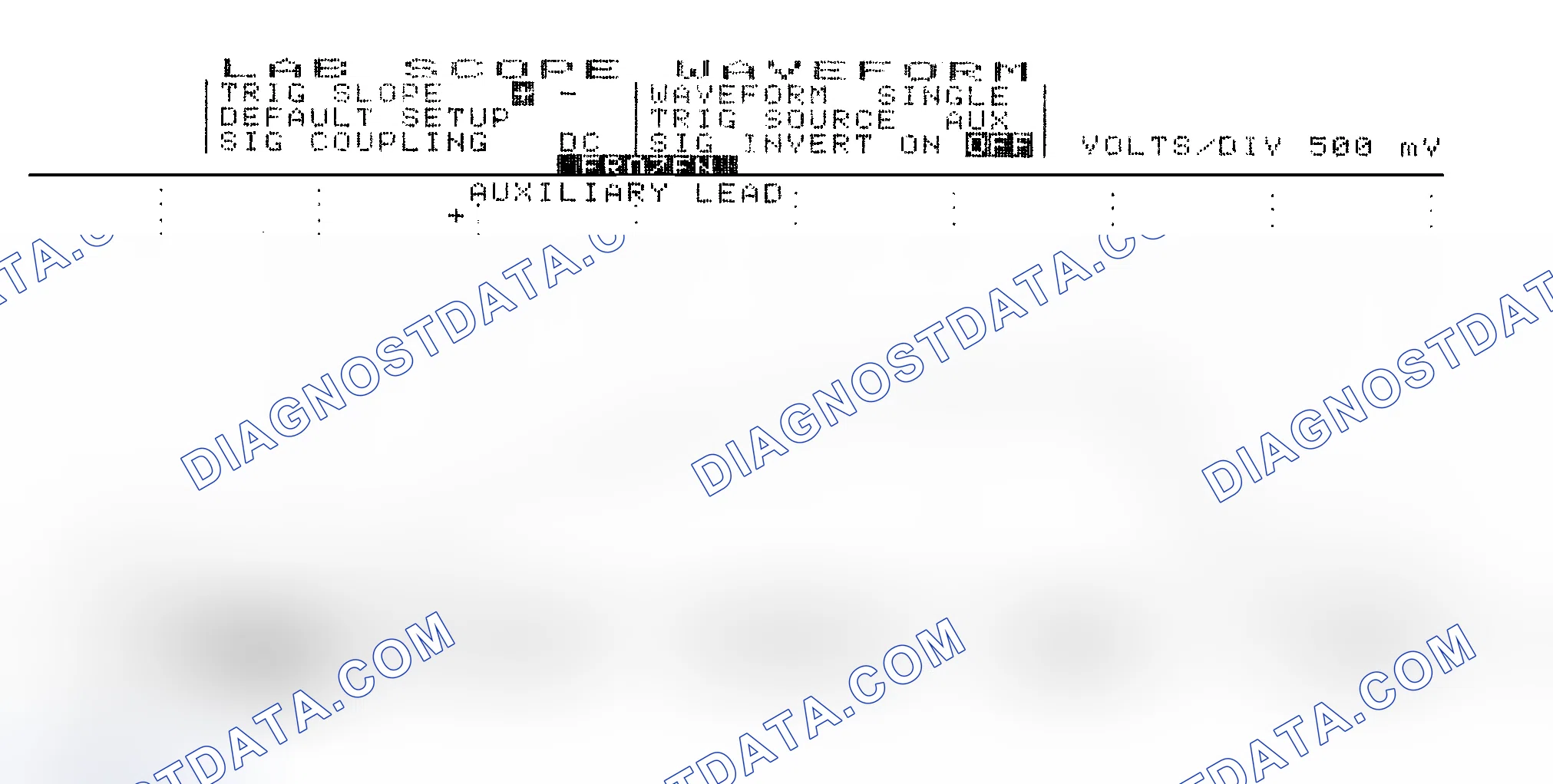 Scheme 14: Single Injector w/Excessive Current Flow - Current Pattern