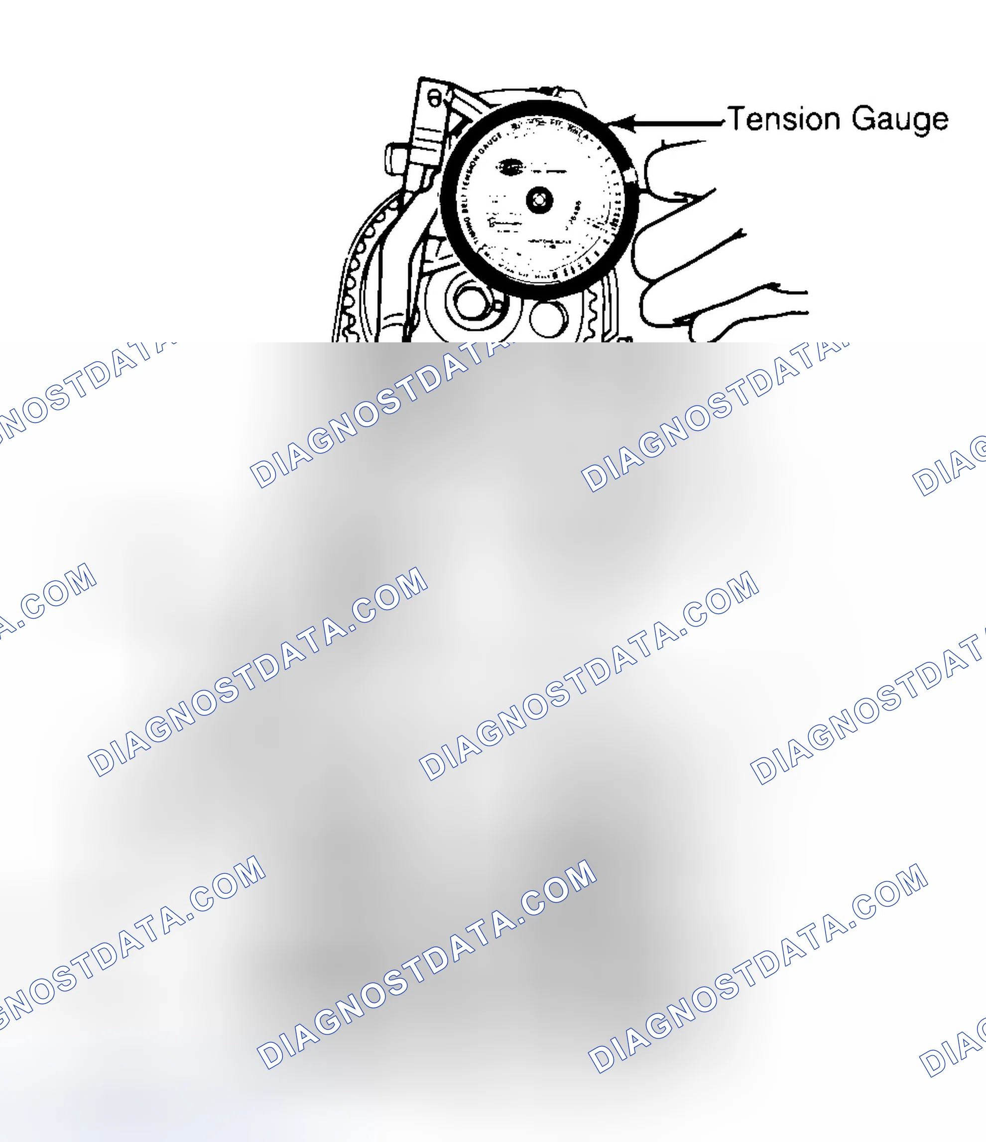 Scheme 3: Adjusting Typical Timing Belt Tension