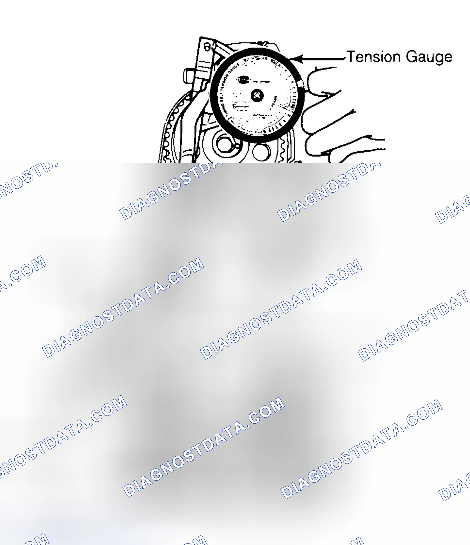 Scheme 3: Adjusting Typical Timing Belt Tension