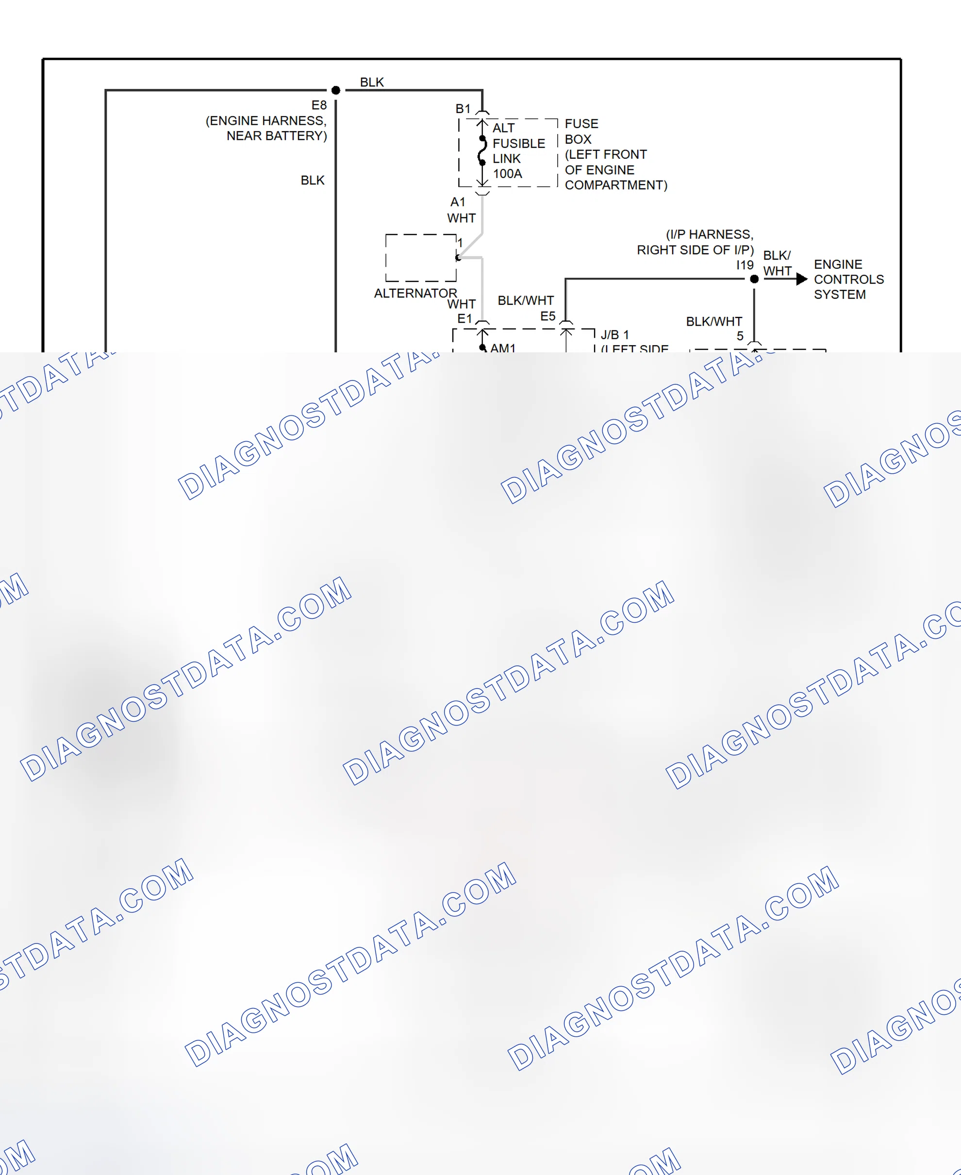 Scheme 1: Starting System Wiring Diagram