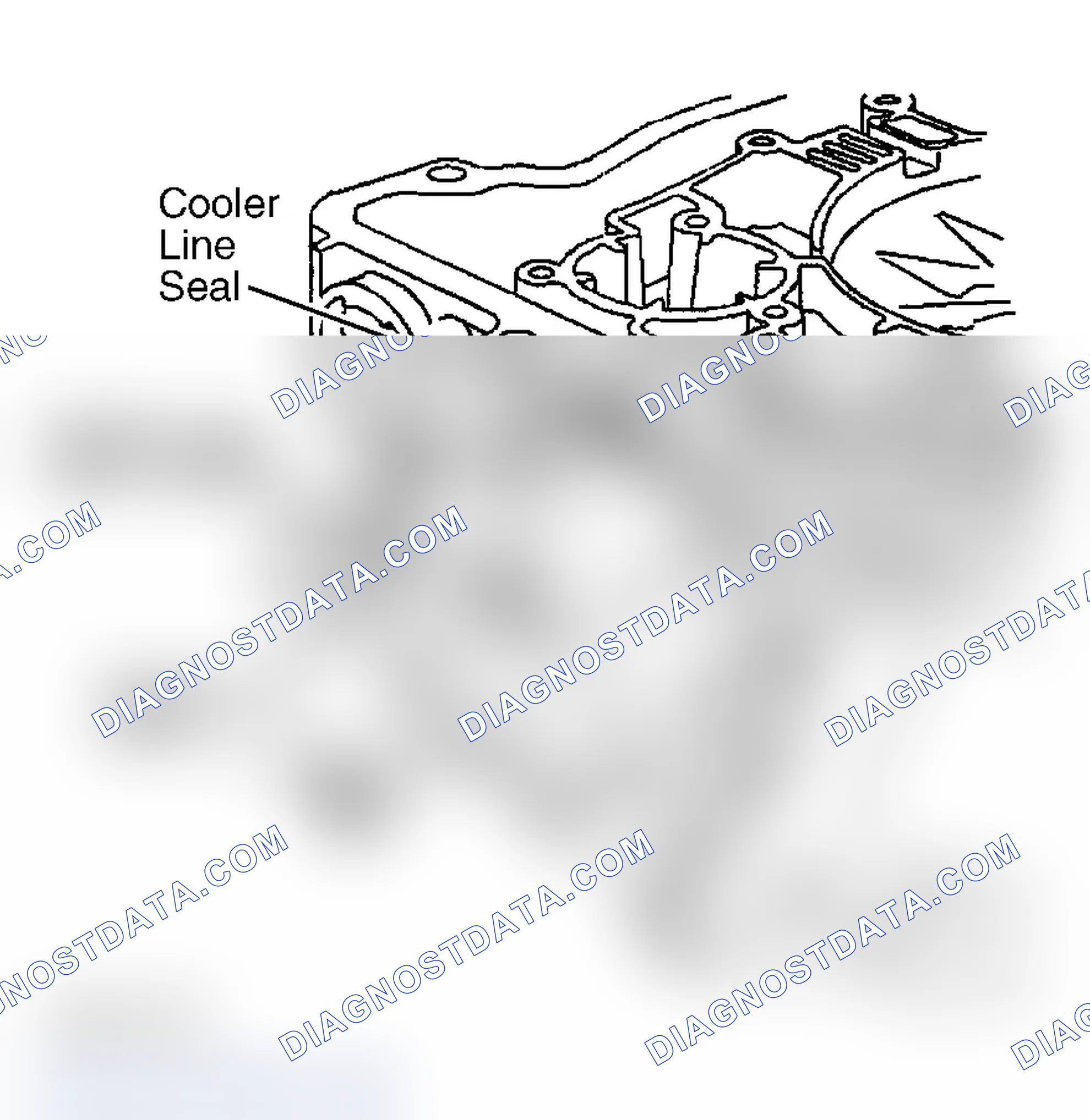 Scheme 15: Transaxle Cooler Line Seals (Reassembly)