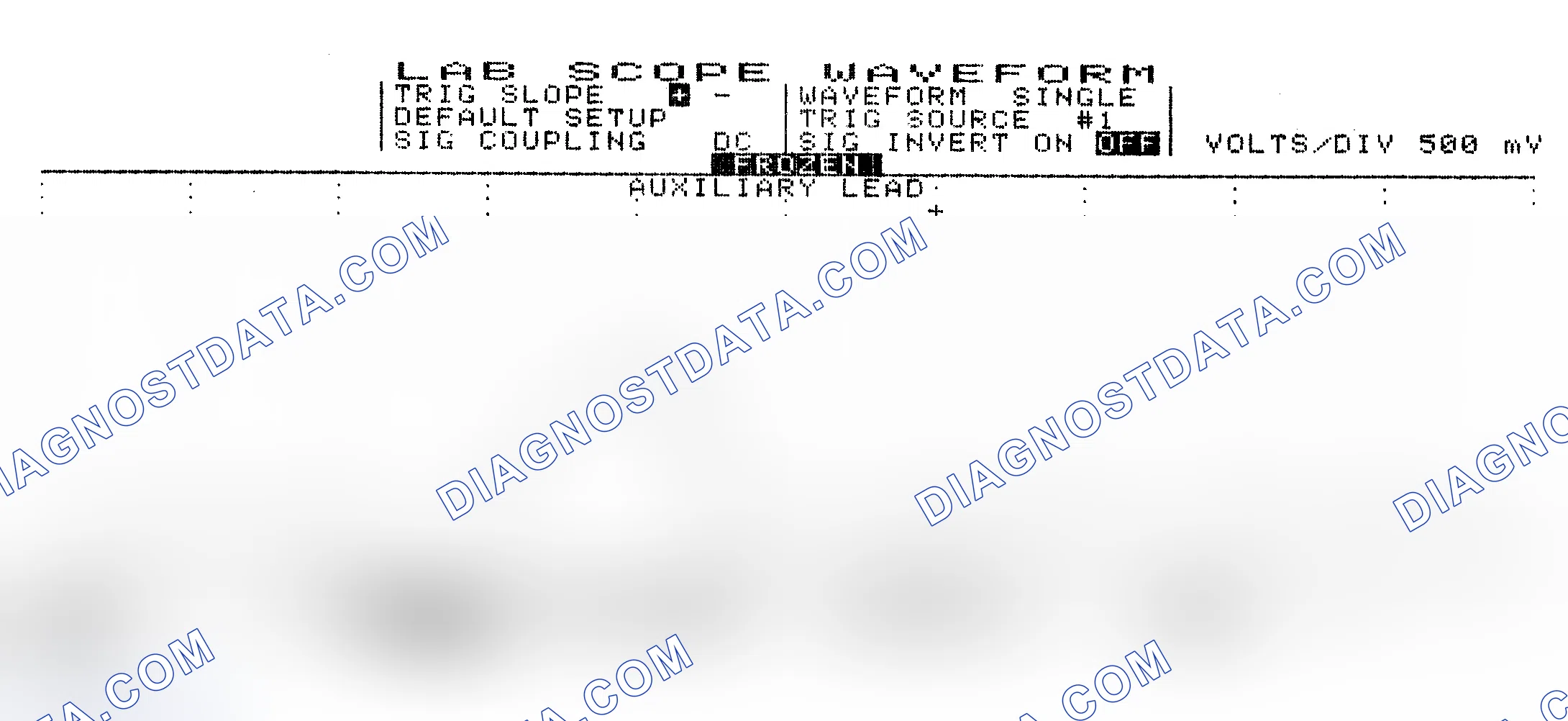Scheme 10: Single Injector w/Excessive Current Flow - Current Pattern