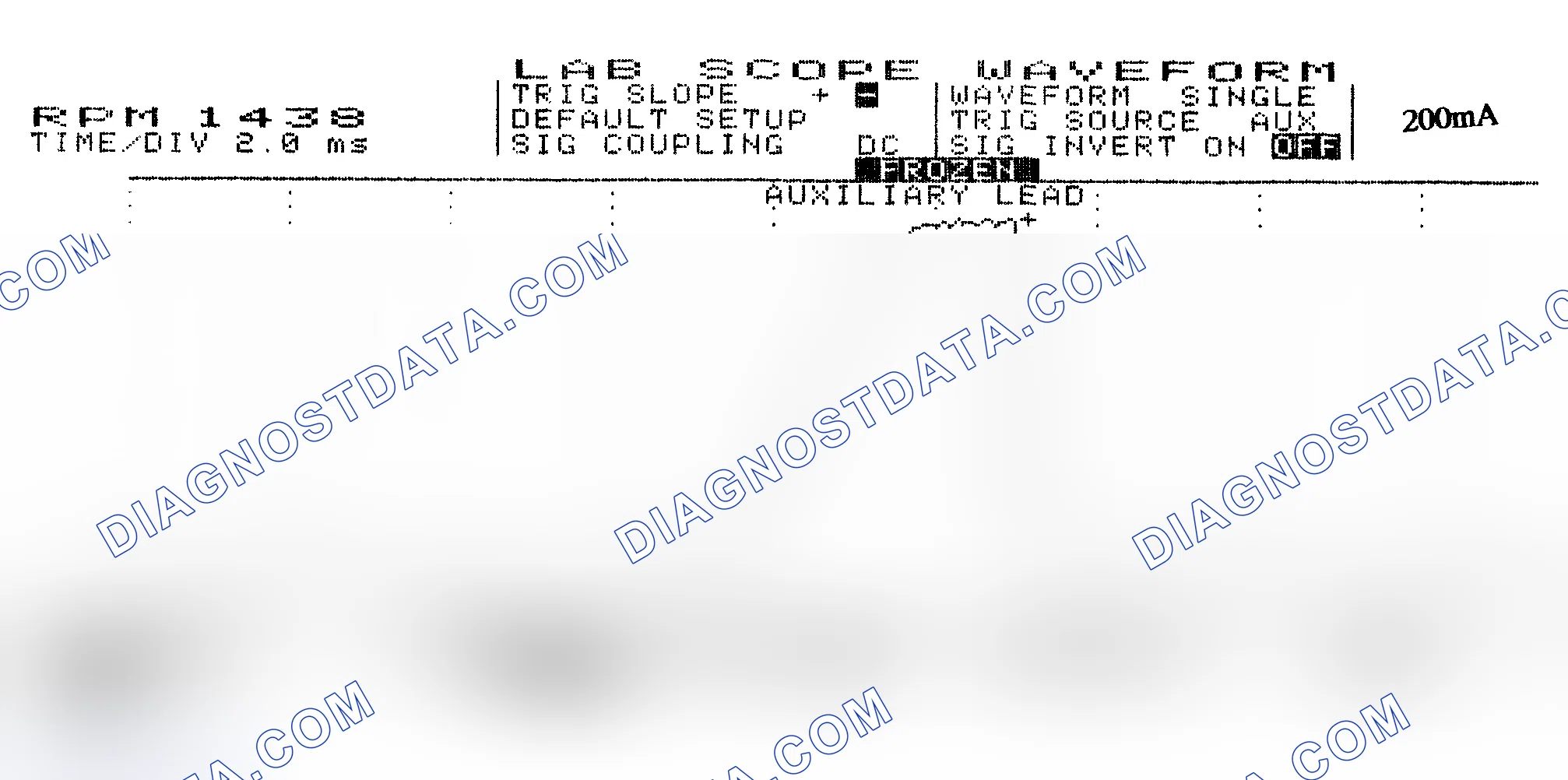 Scheme 15: Single Injector w/Normal Current Flow - Current Pattern