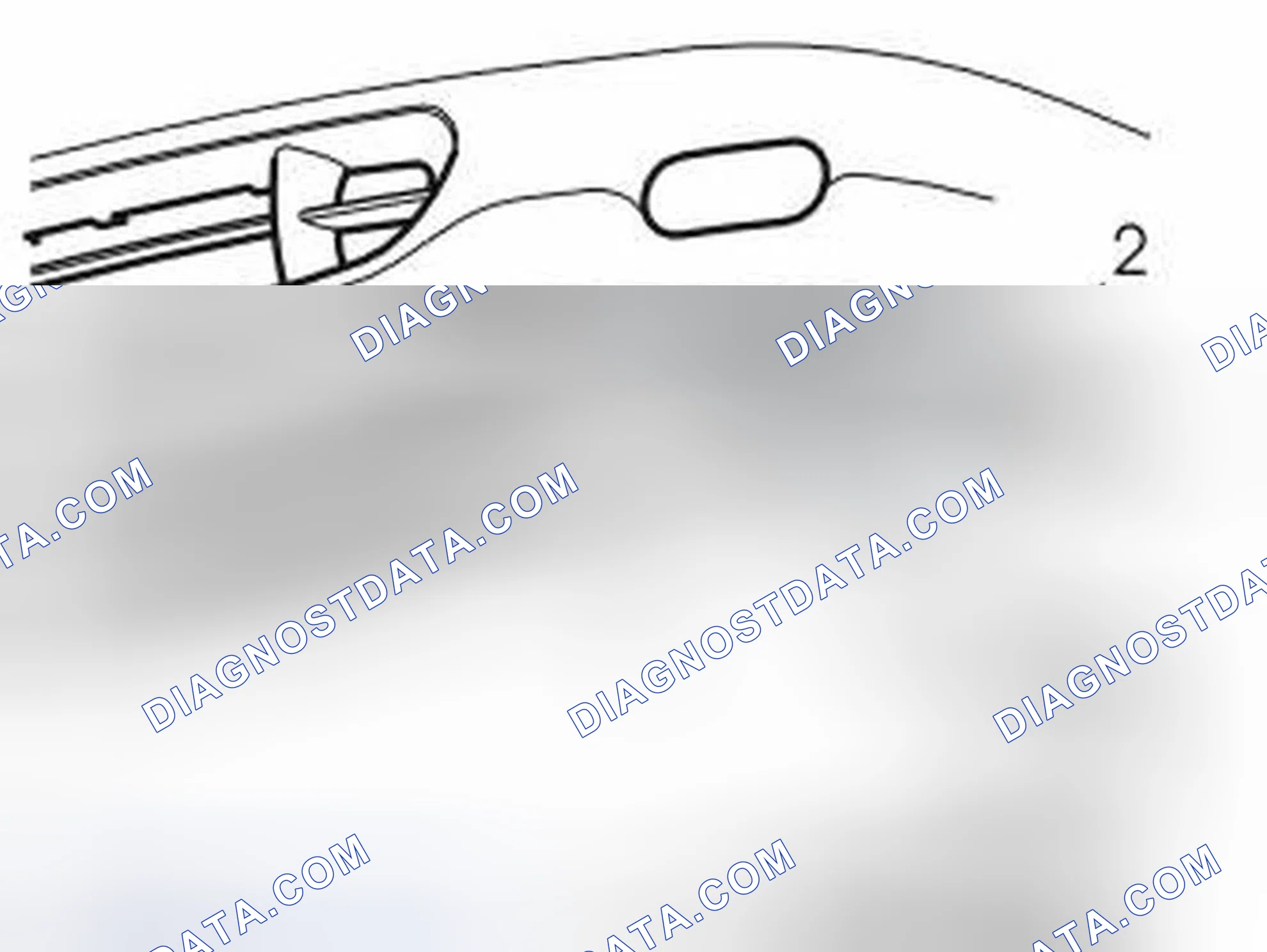 Scheme 351: Removing the right front brake air baffle