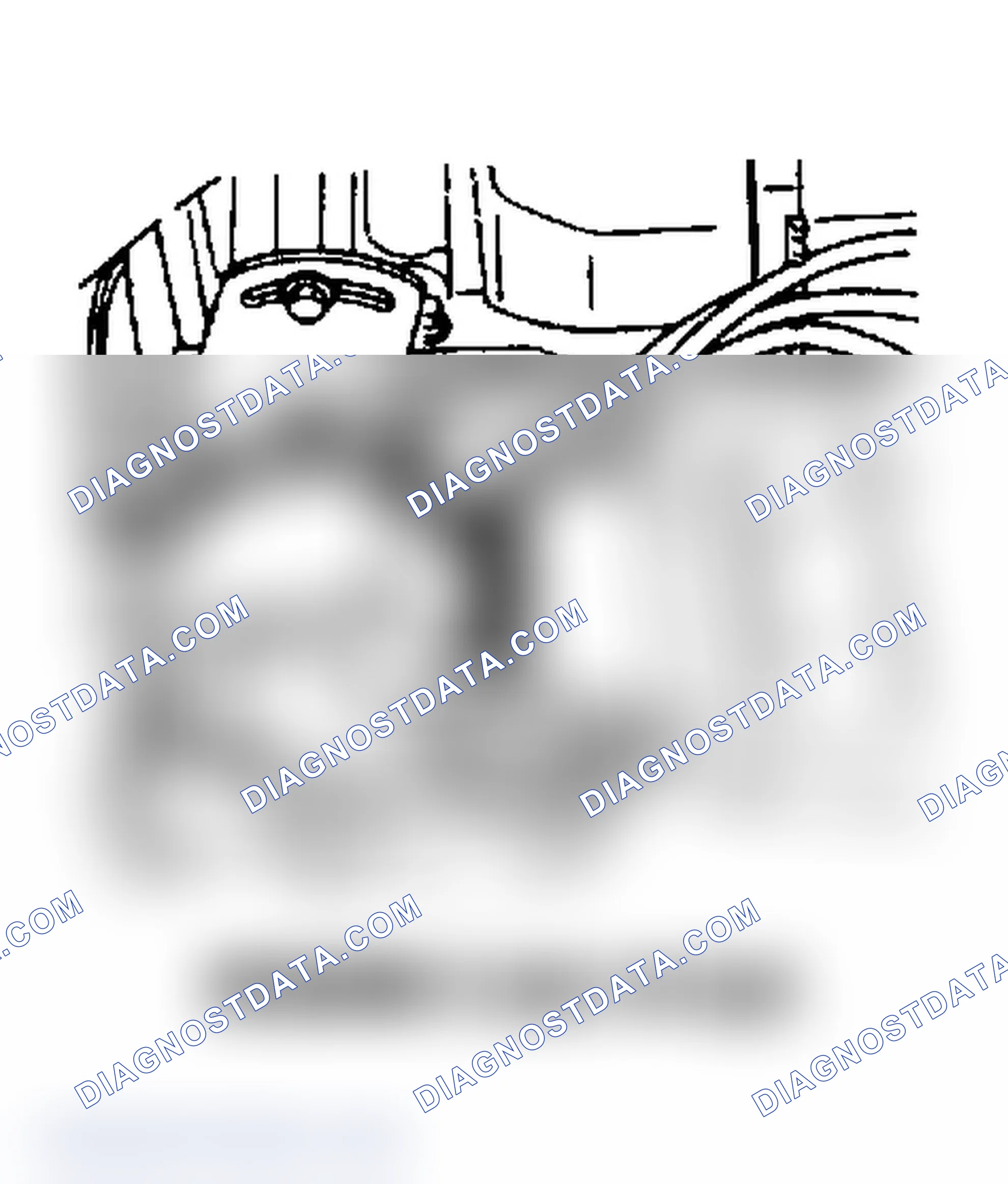 Scheme 3: Engine Code Location (B2600i 2.6L 4-Cyl)