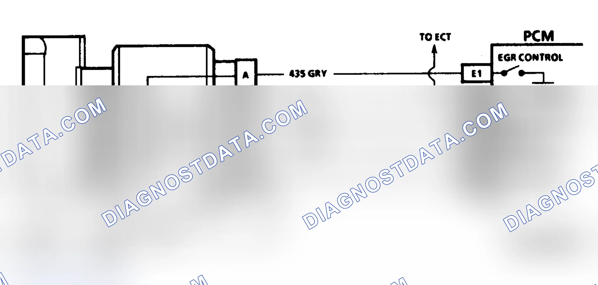 Scheme 78: Code 32 Schematic ("G" Series 4.3L) EGR Circuit Error