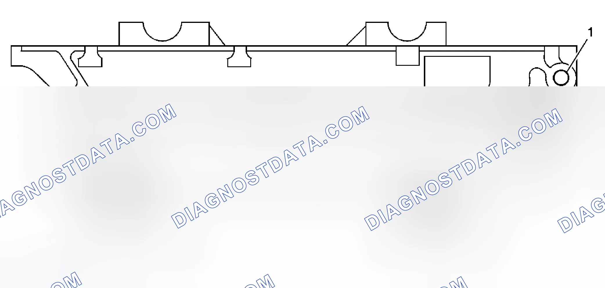 Scheme 165: Cylinder Head - End View (Front)
