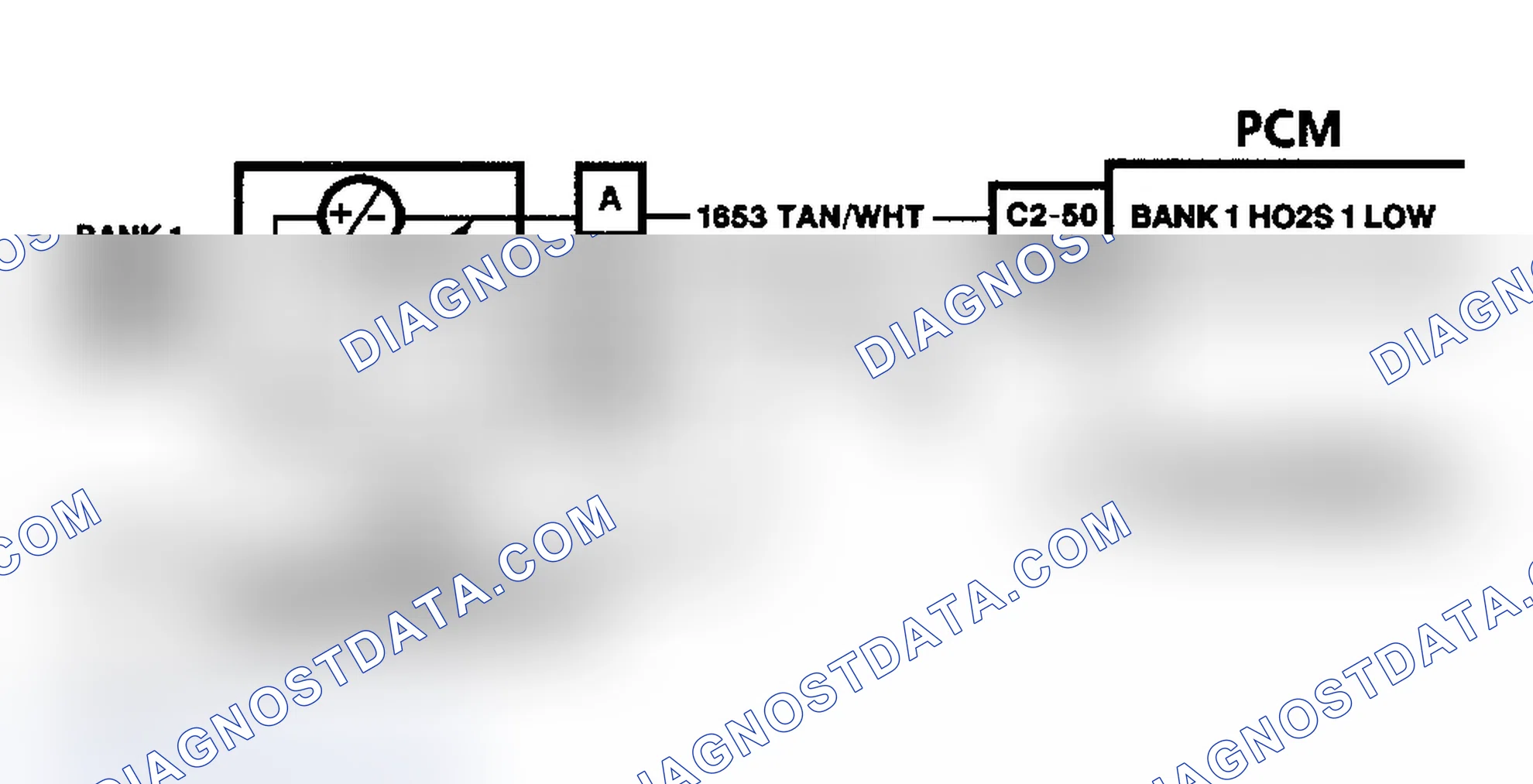 Scheme 235: DTC P0131 Schematic