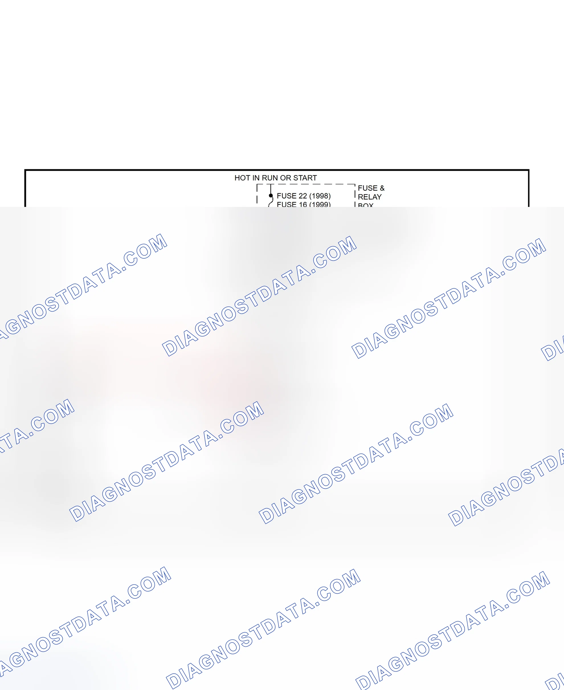 Scheme 3: Charging System Wiring Diagram (1999 ML320 & ML430)