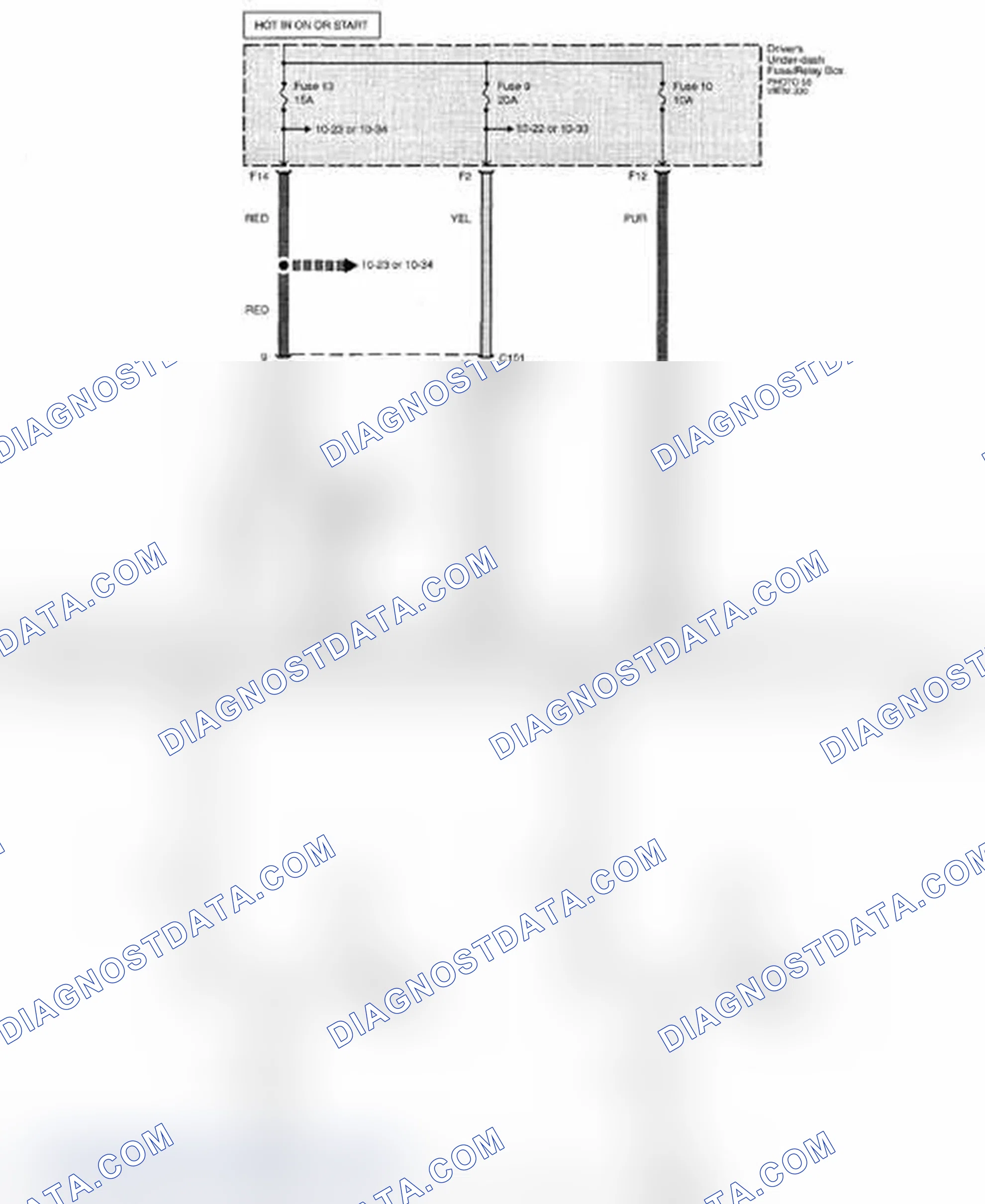 Scheme 269: Reverse Lockout System Circuit Diagram - A/T Controls (Page 39-1)