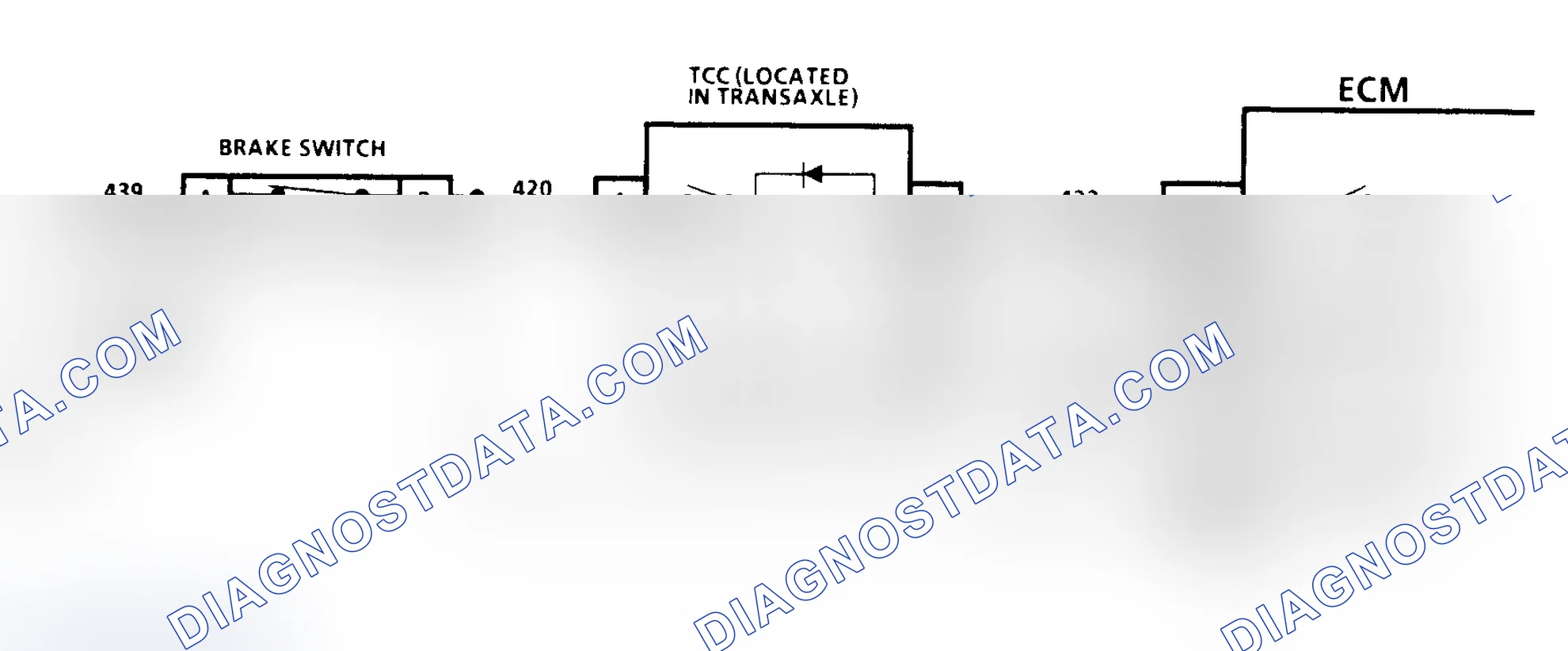 Scheme 228: CHART C-8A, 3T40 TORQUE CONVERTER CLUTCH, 3.3L PFI N BODY