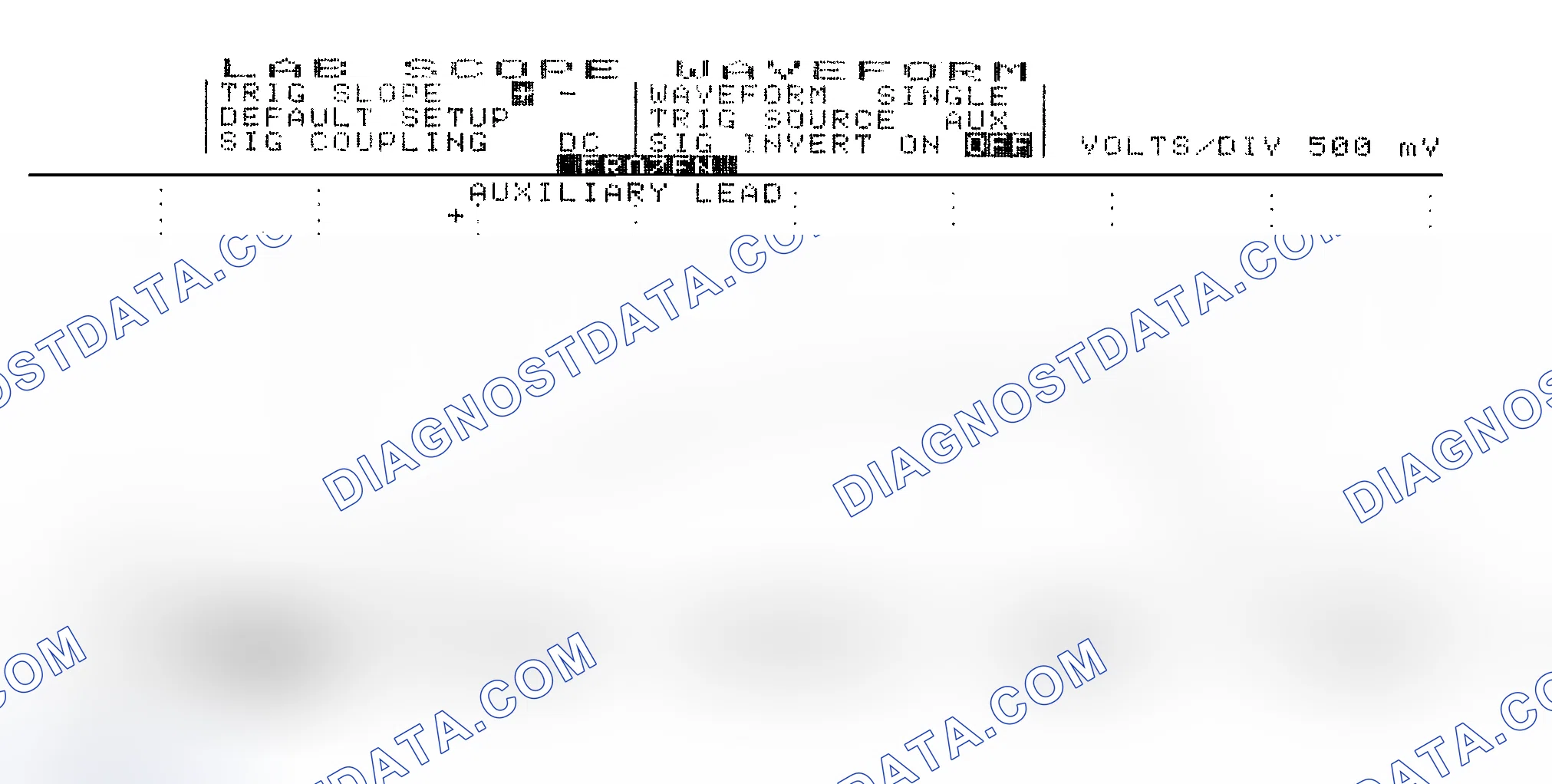 Scheme 14: Single Injector w/Excessive Current Flow - Current Pattern