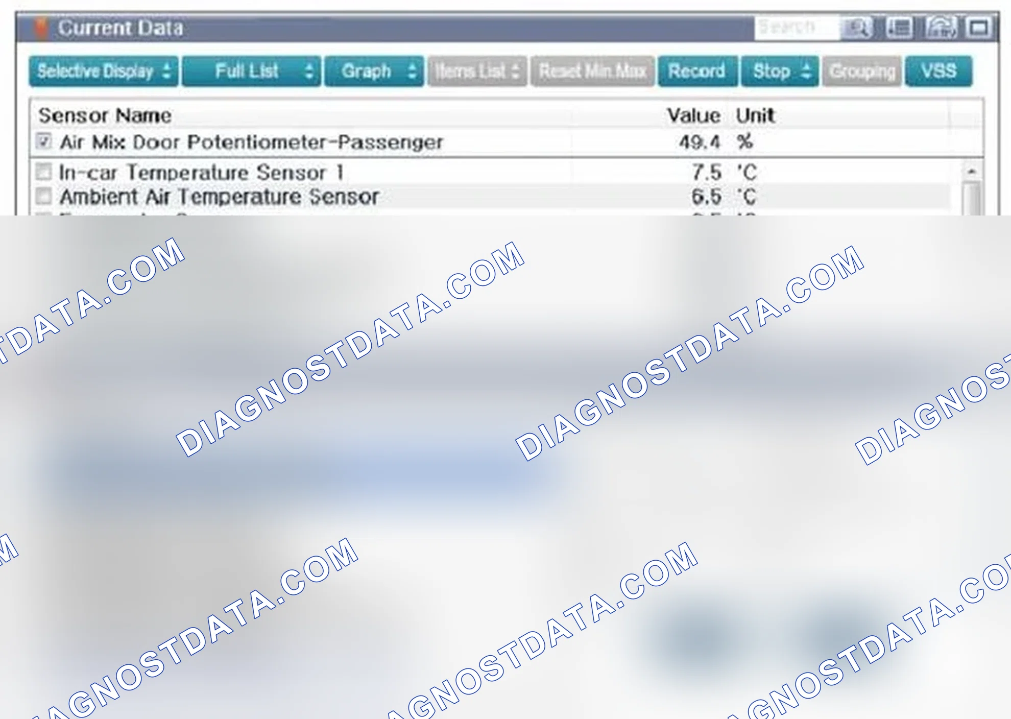 Scheme 82: Monitor GDS data