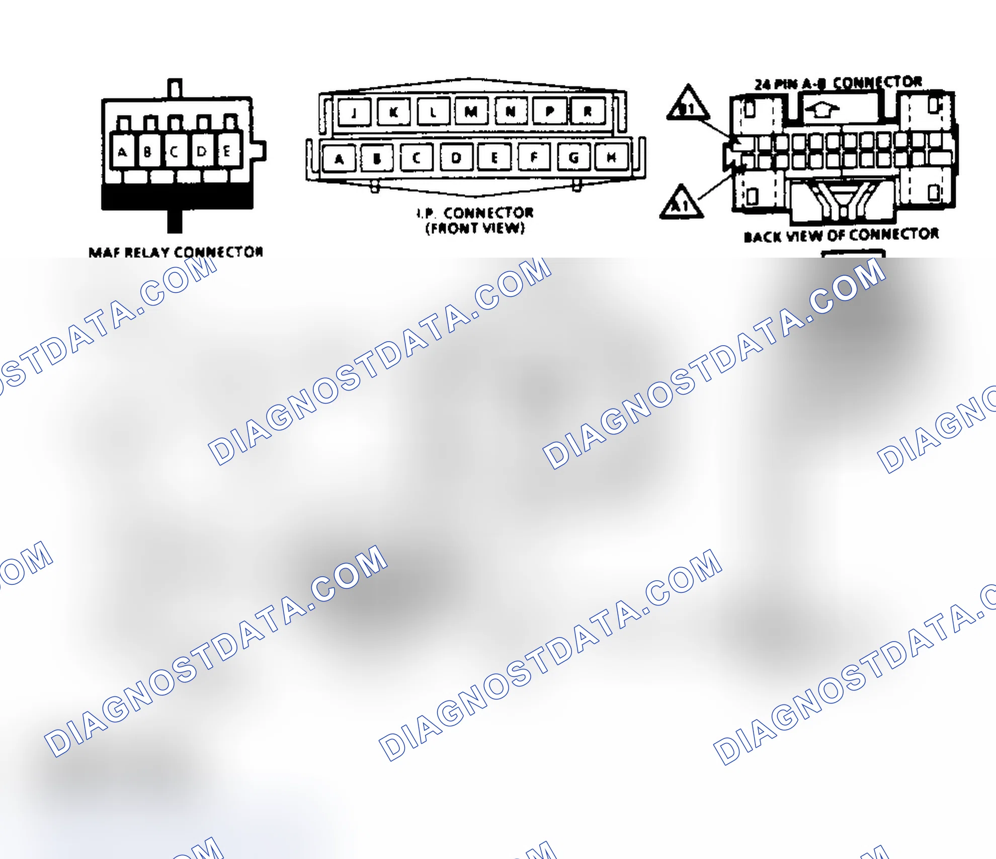 Scheme 238: Code 33 Schematic, MAF Signal Voltage High (2.8L)