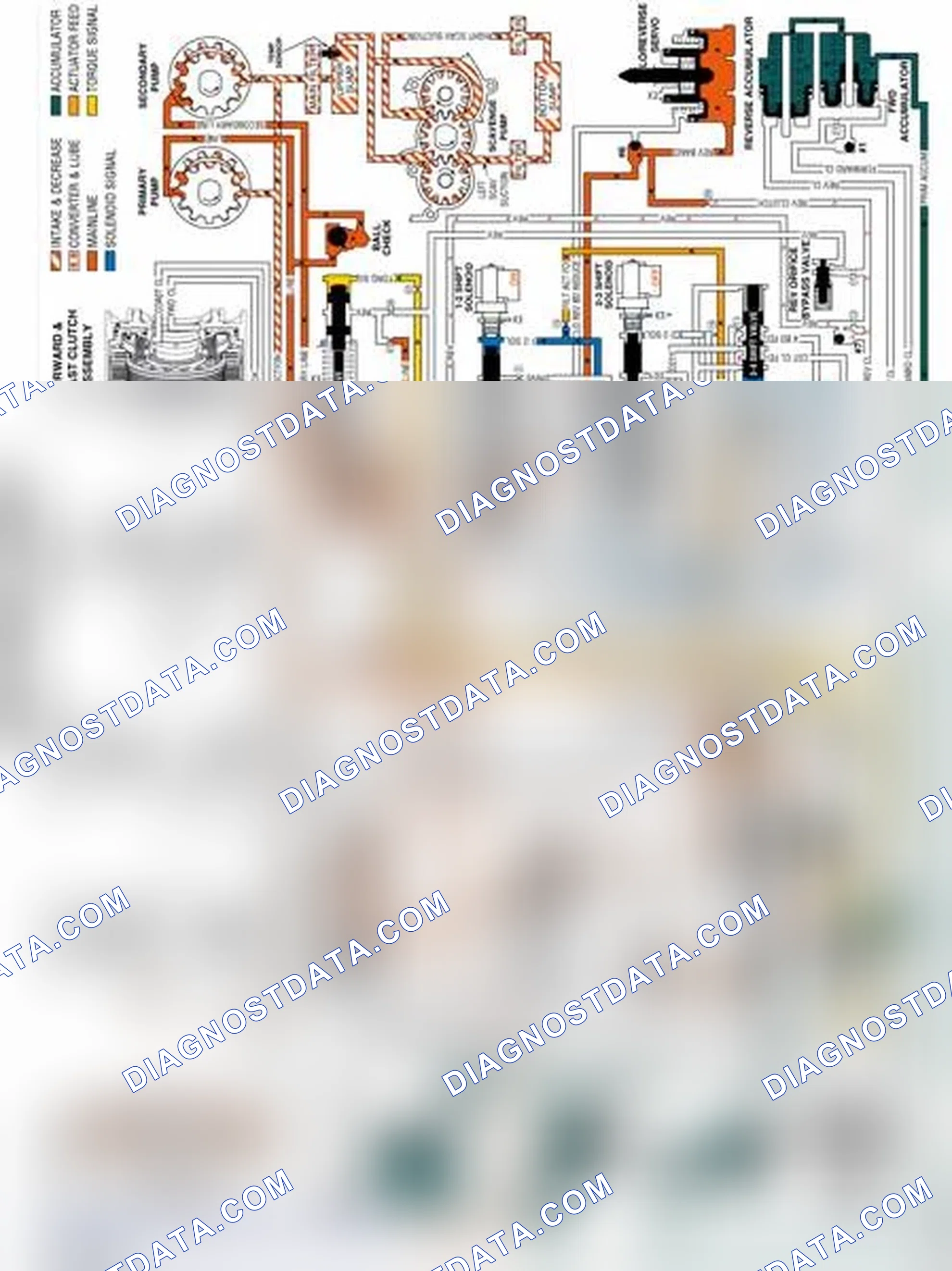 Scheme 204: HYDRAULIC DIAGRAMS