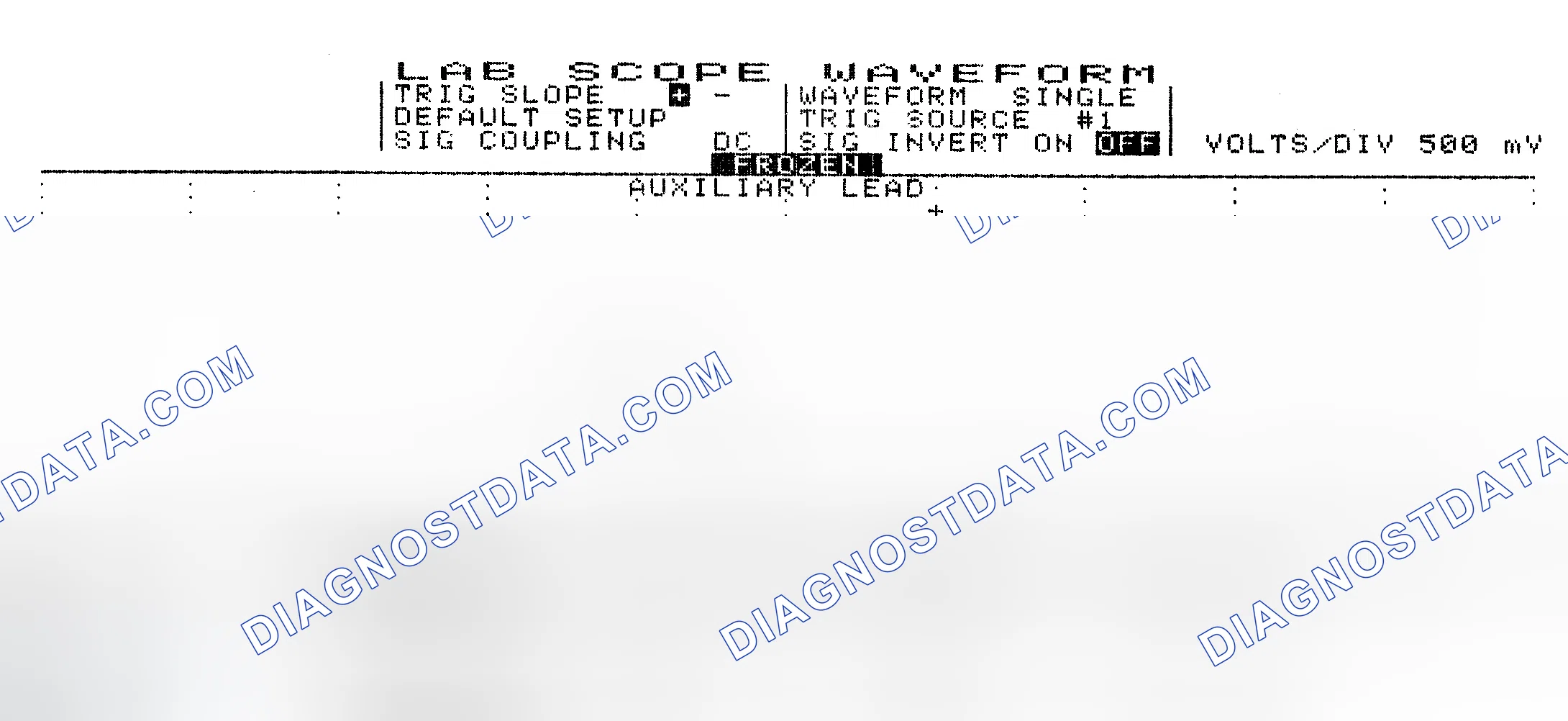 Scheme 10: Single Injector w/Excessive Current Flow - Current Pattern