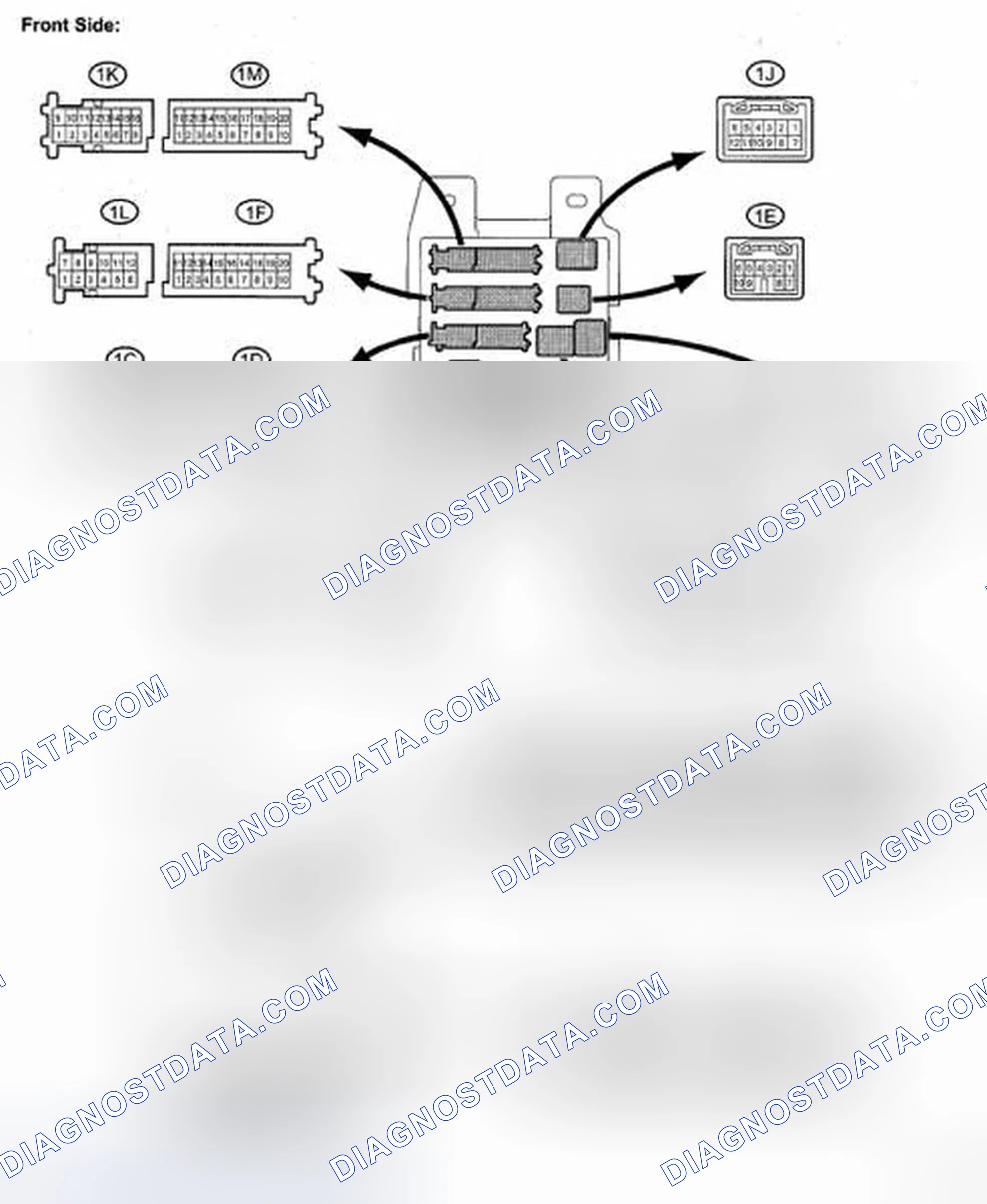 Scheme 126: TERMINALS OF ECU
