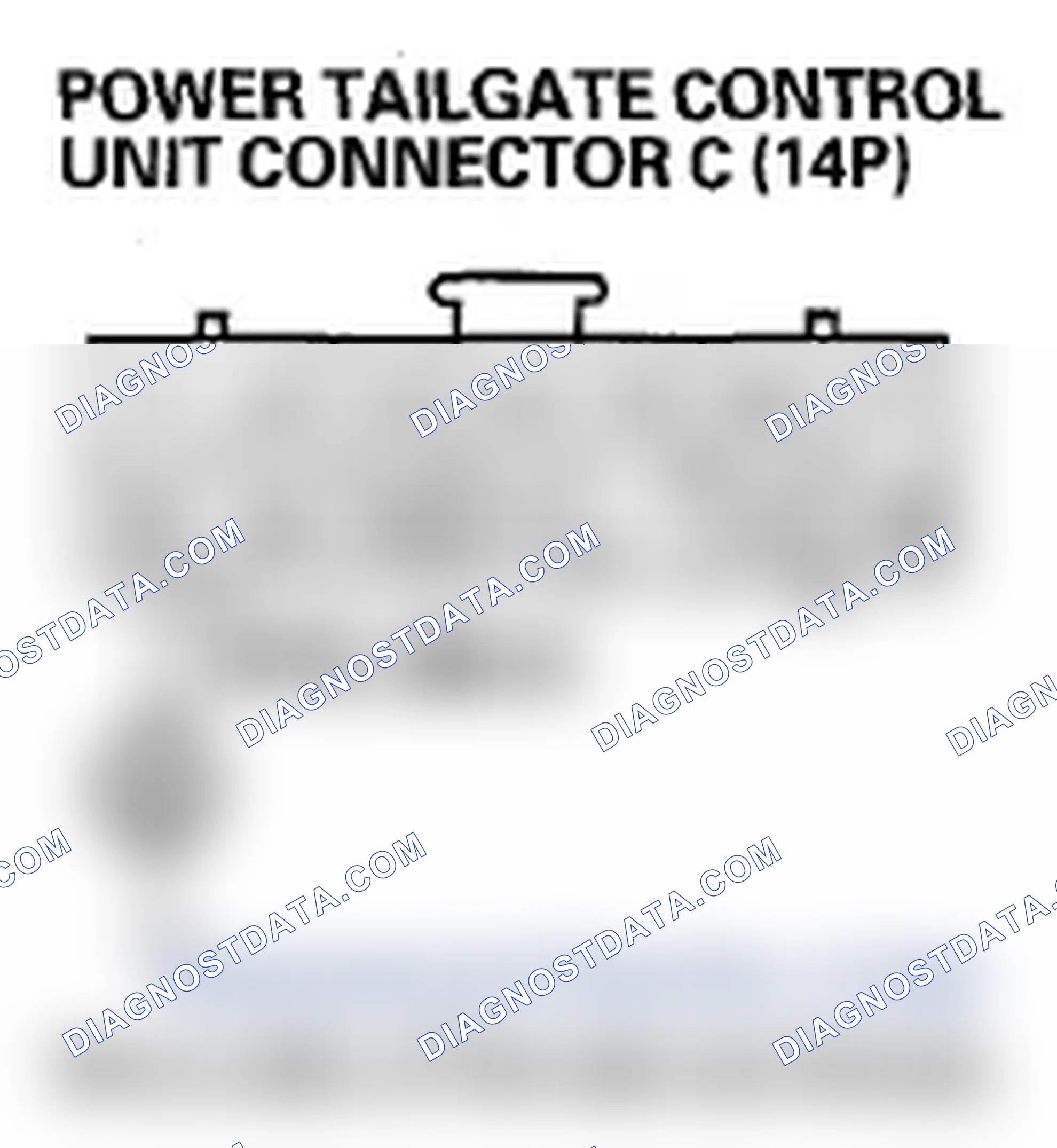 Scheme 182: DTC B1377: Power Tailgate Inside Switch Circuit Malfunction