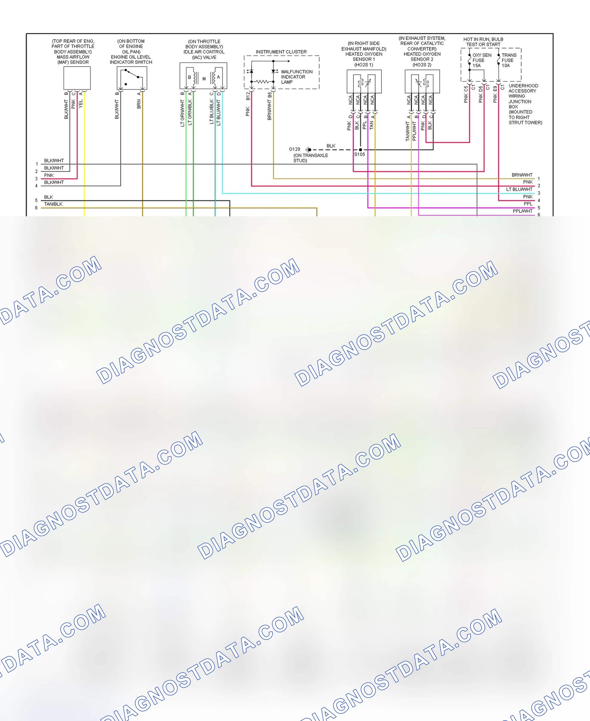 Scheme 162: PCM Wiring Diagram (Regal - 3.8L VIN 1 - 3 Of 4)