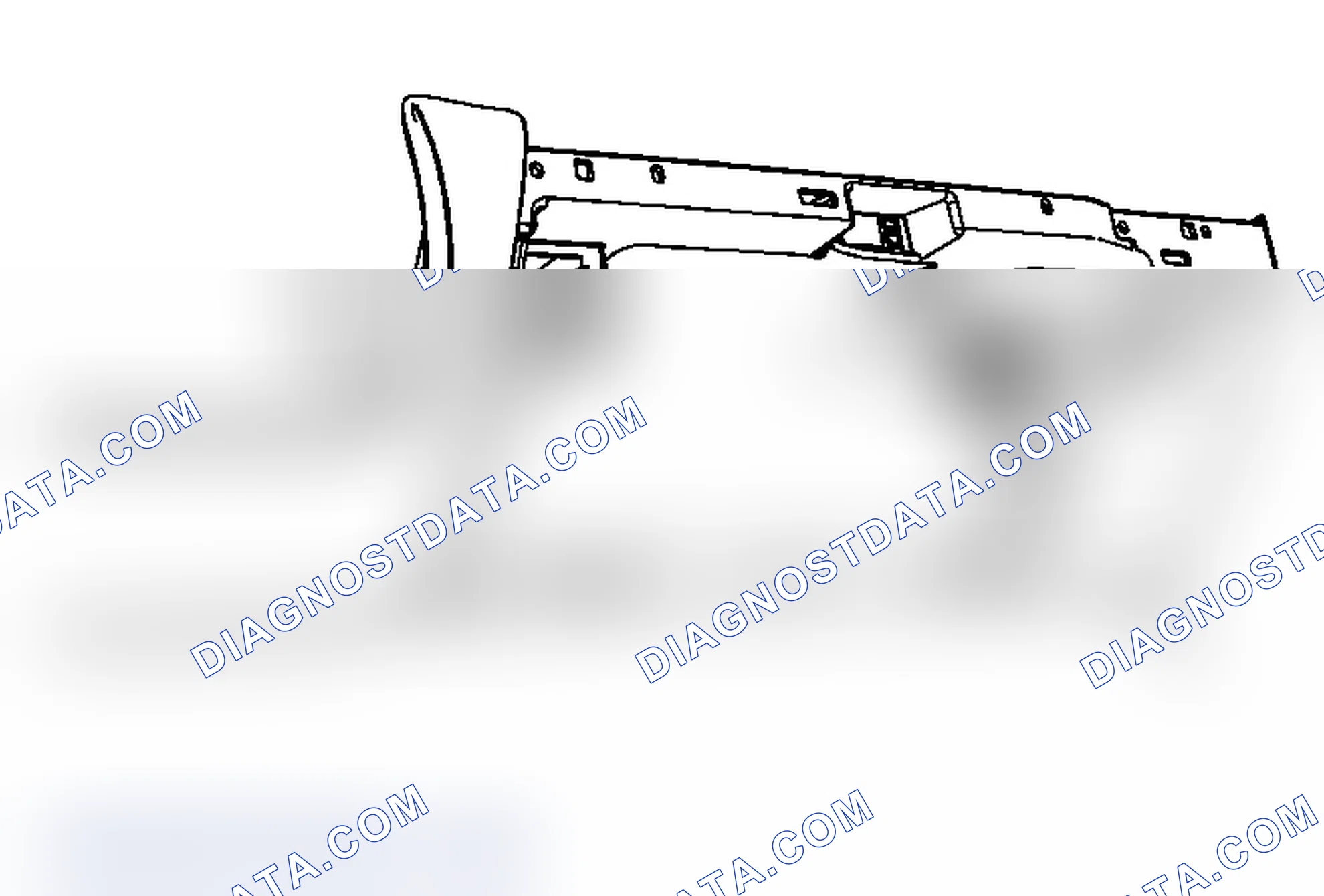 Scheme 162: Instrument Panel Compartment Door Dampener Replacement (Except Cadillac)