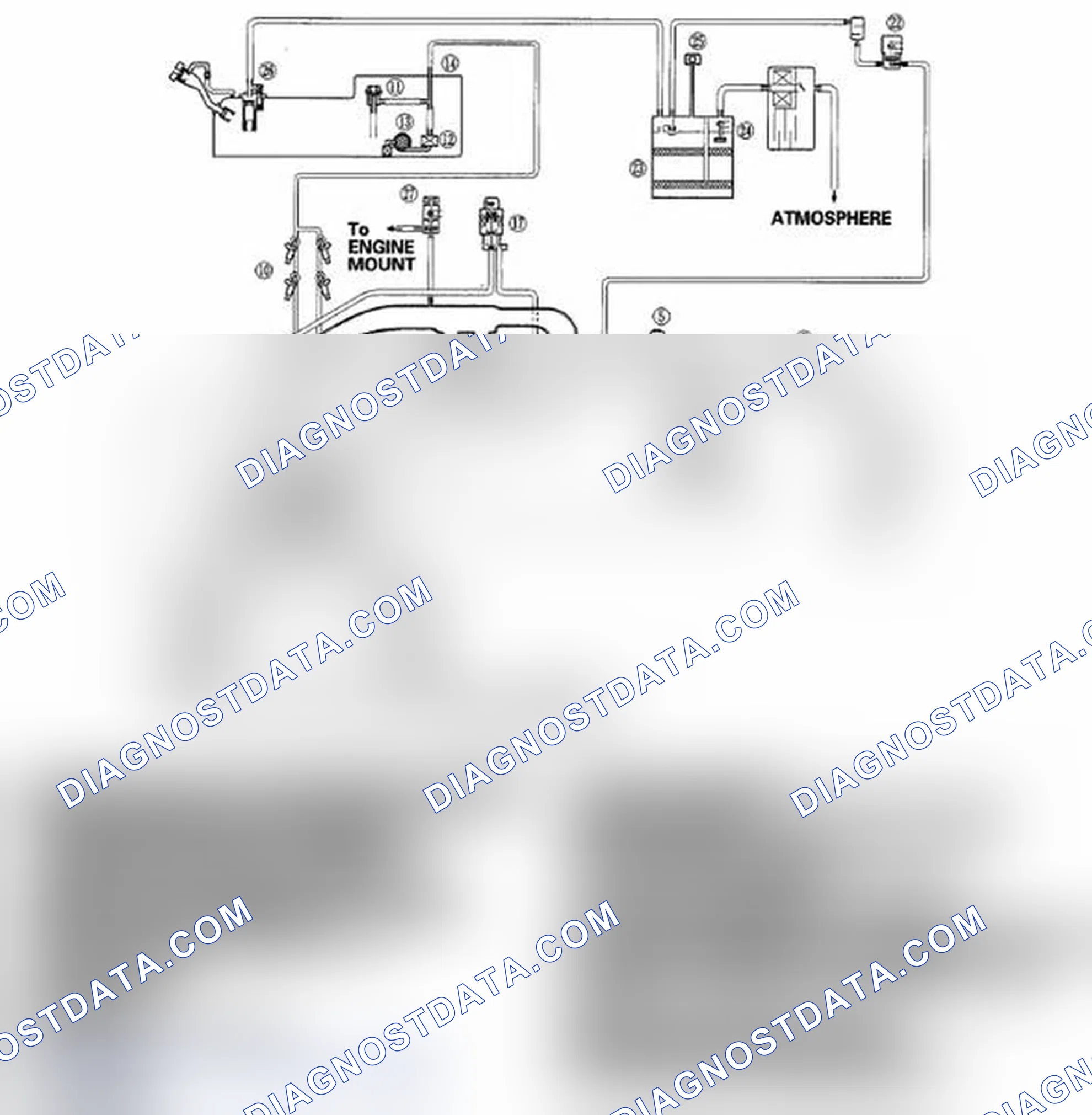 Scheme 11: Fuel and Emissions Systems Diagram