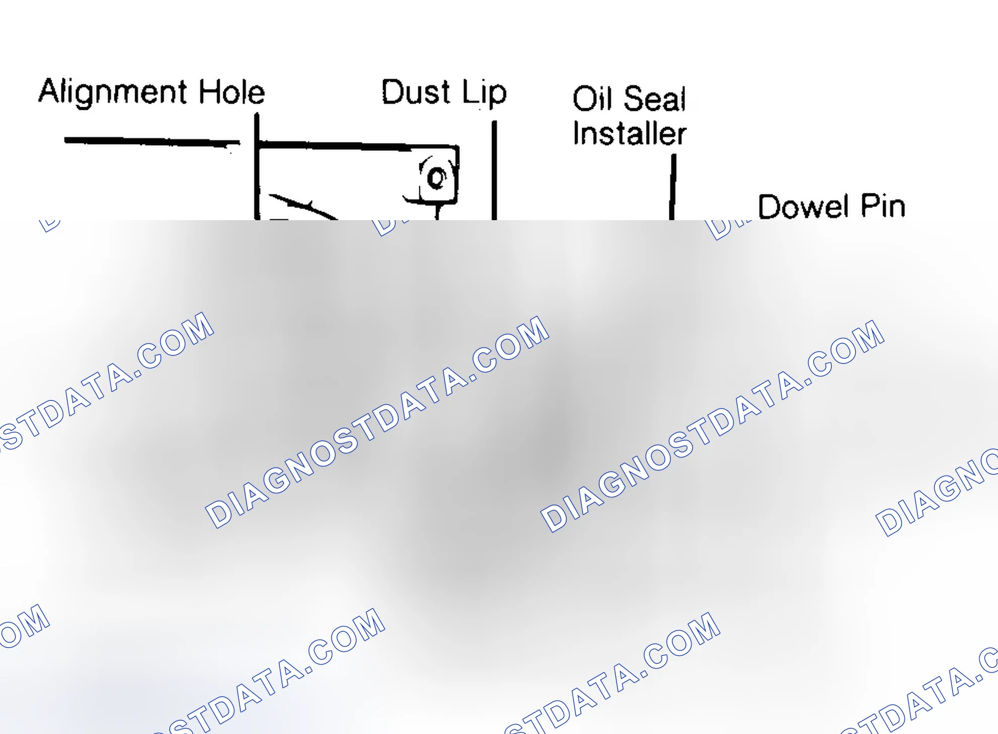 Scheme 10: Installing Typical One-Piece Oil Seal