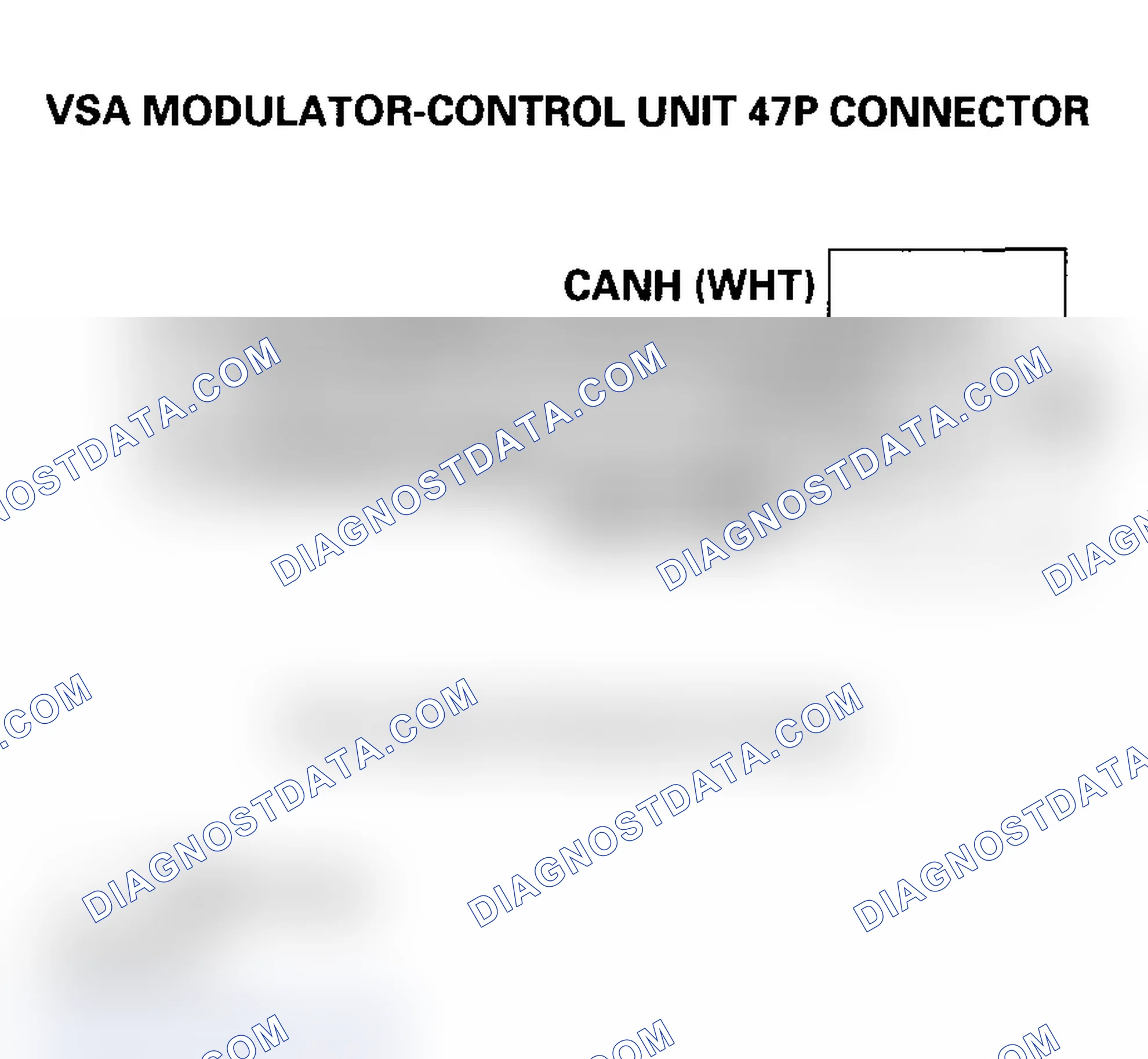 Scheme 248: DTC U0122: F-CAN Malfunction (VSA-ECM/PCM) (2006 Model)