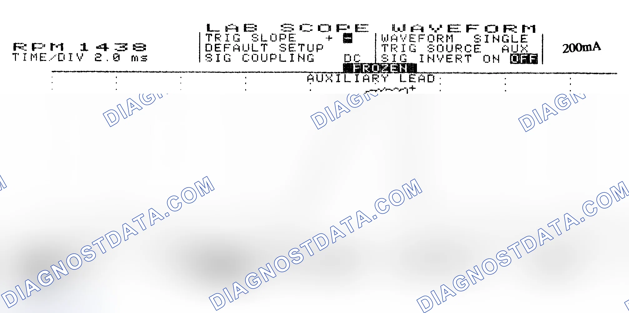 Scheme 15: Single Injector w/Normal Current Flow - Current Pattern