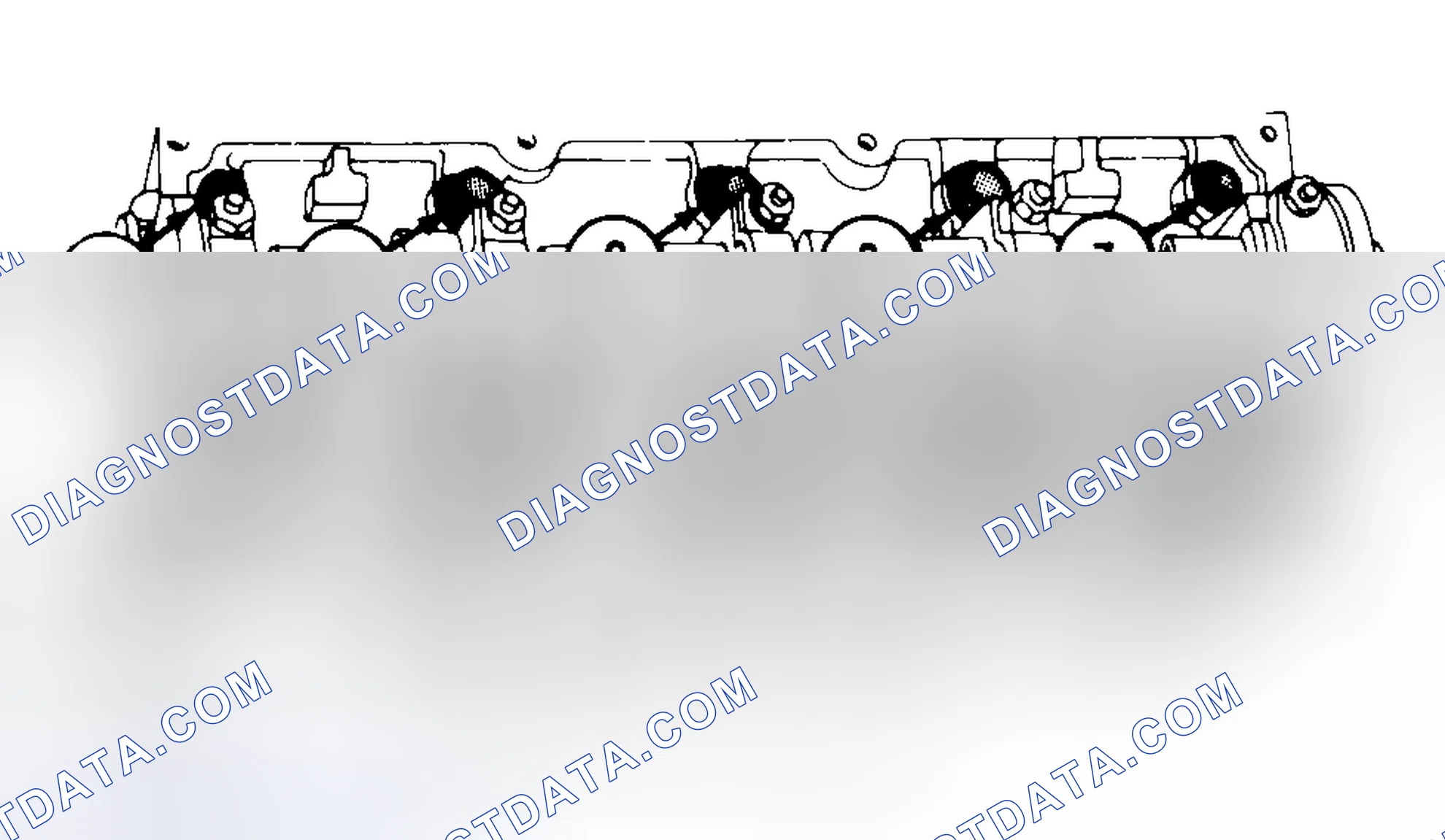 Scheme 7: Typical Cylinder Head Tightening or Loosening Sequence