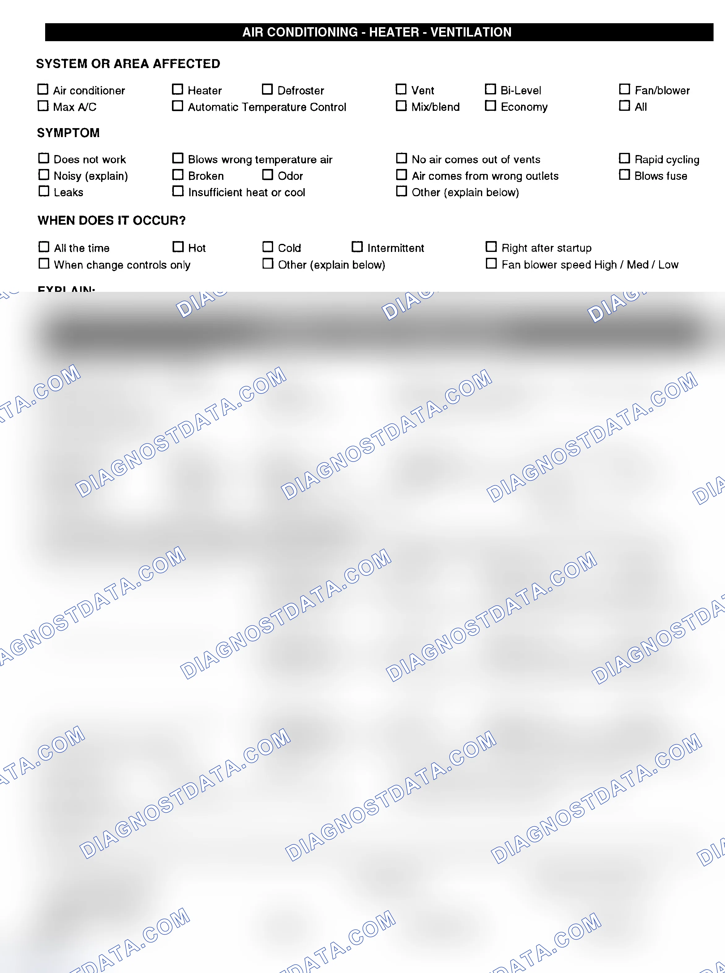Scheme 4: Symptom Check List - Page 3