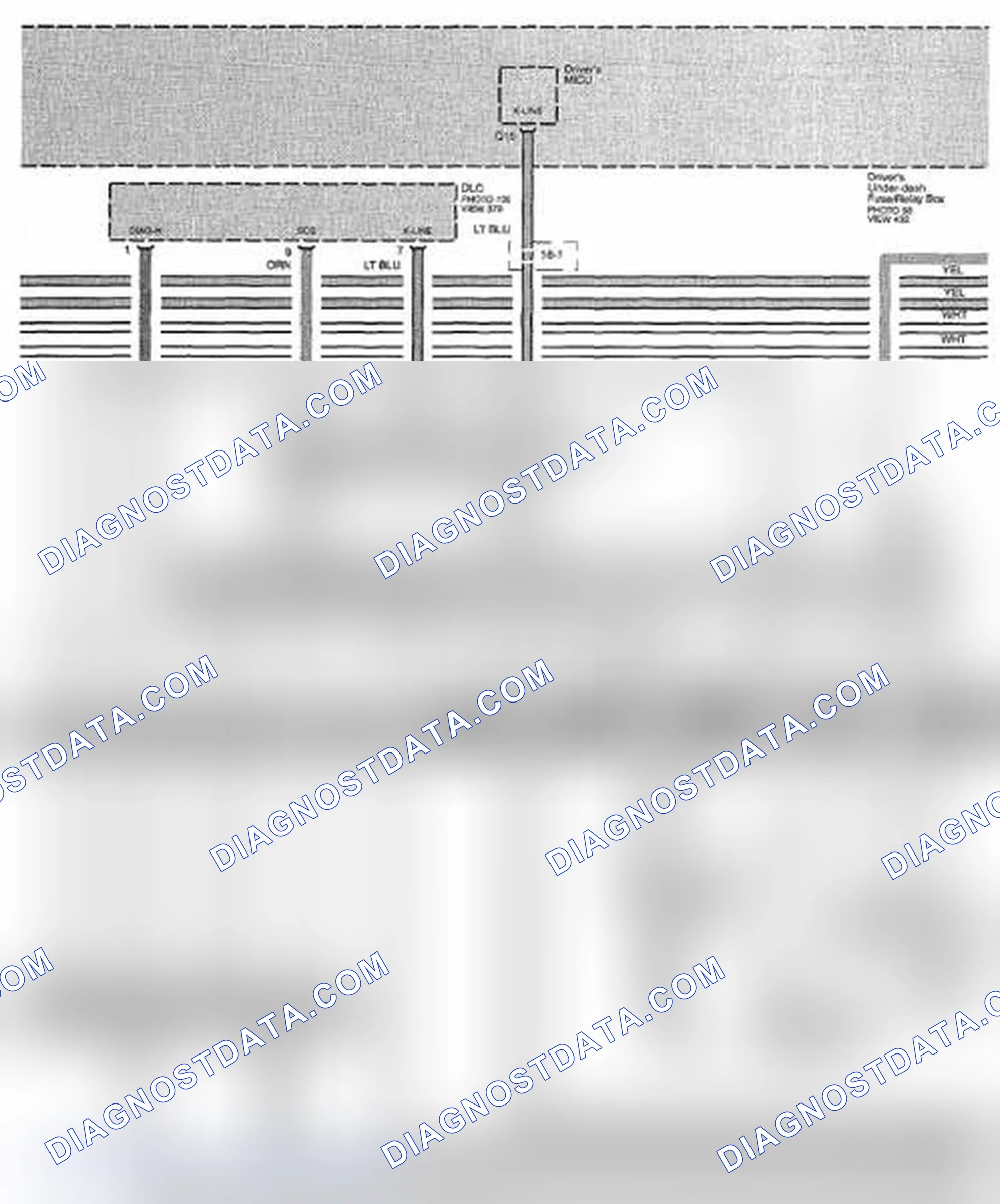 Scheme 285: Keyless Access System Circuit Diagram (Page 131-4)