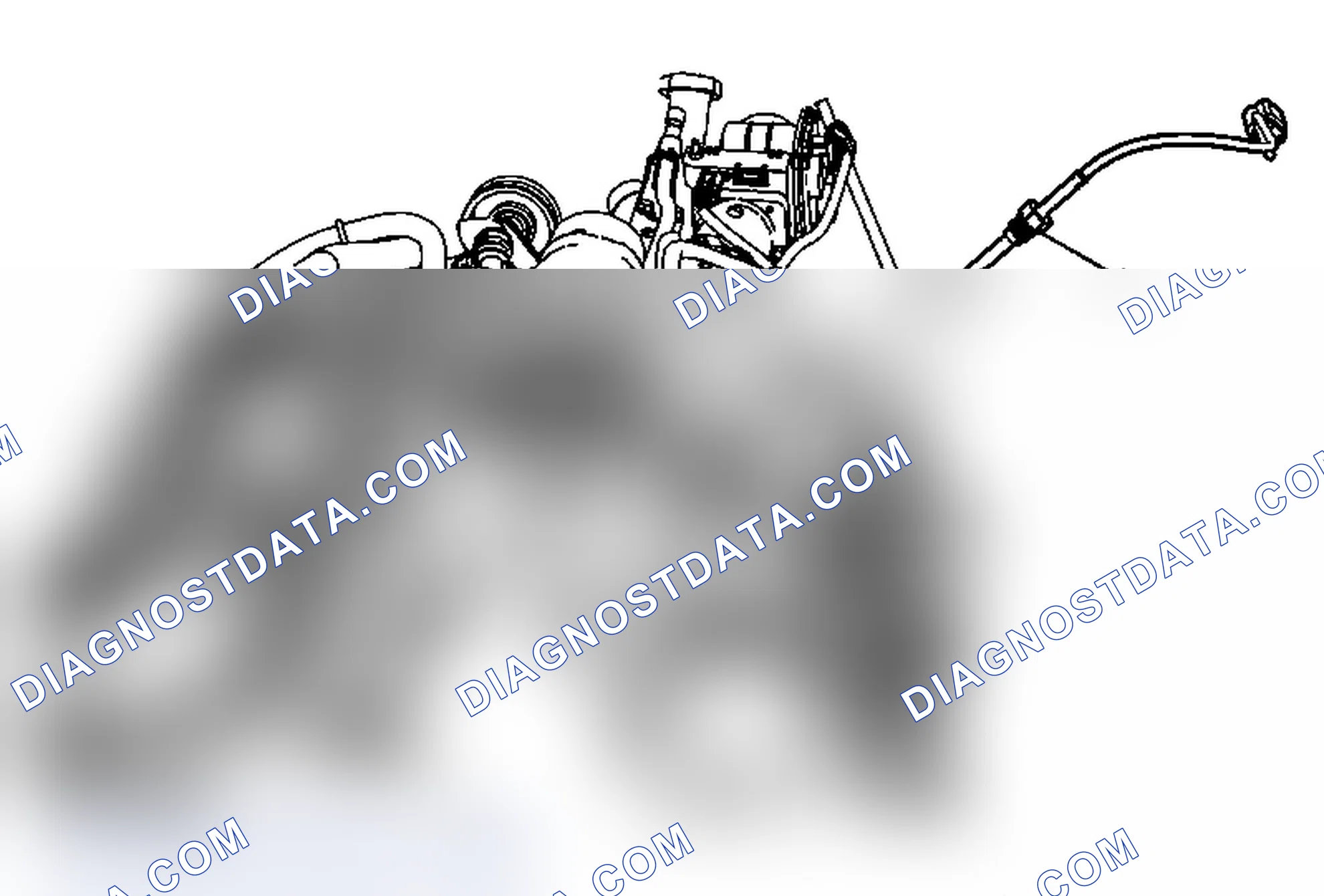 Scheme 121: Exhaust Temperature Sensor Replacement - Position 1